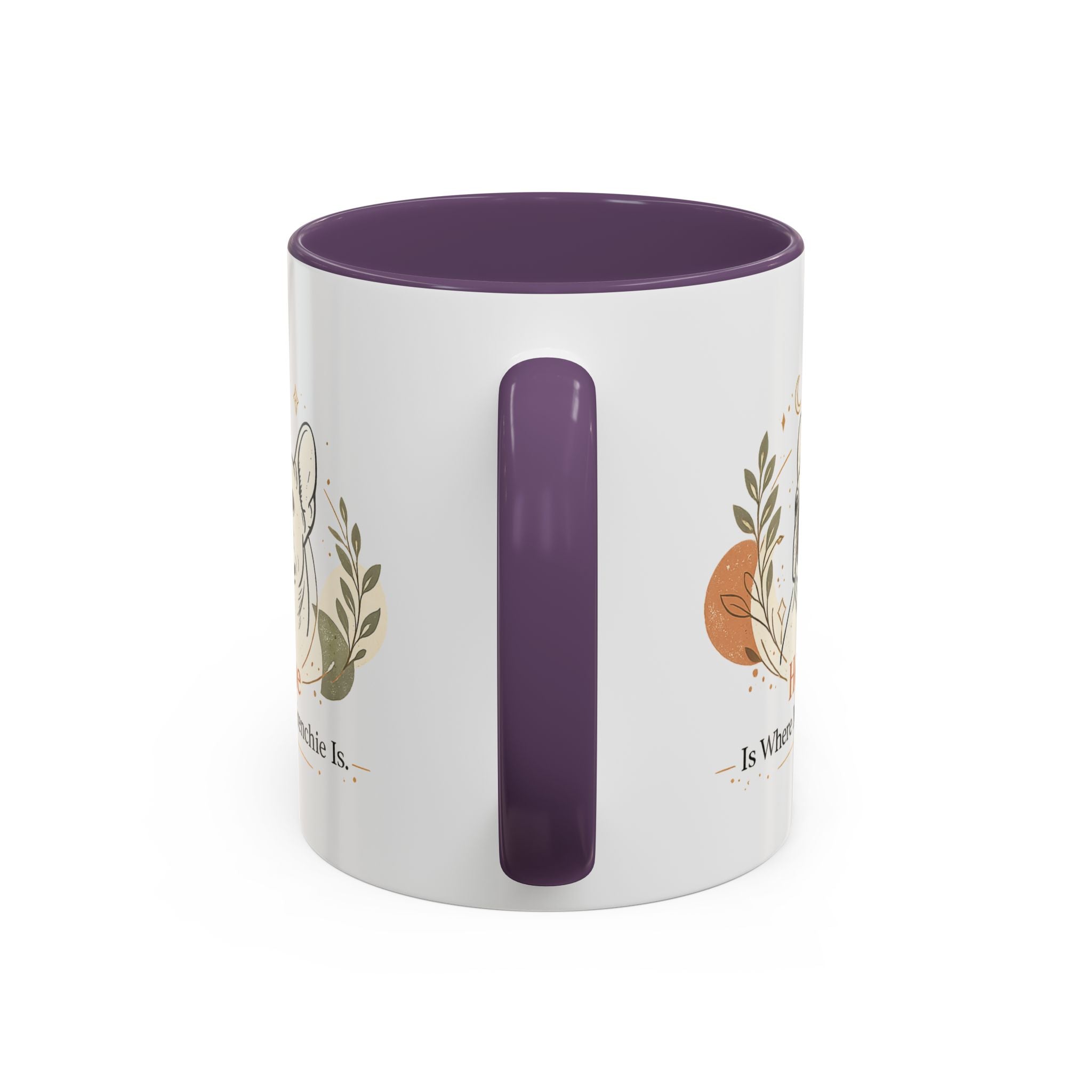 Home Is Where My Frenchie Is - Accent Ceramic Mug