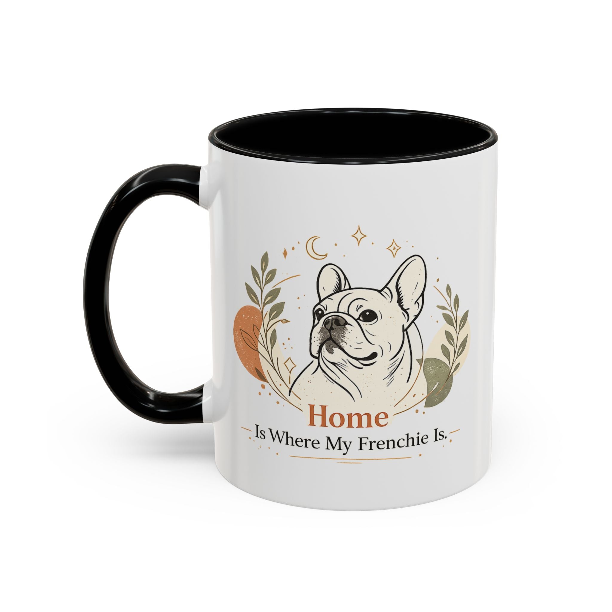 Home Is Where My Frenchie Is - Accent Ceramic Mug