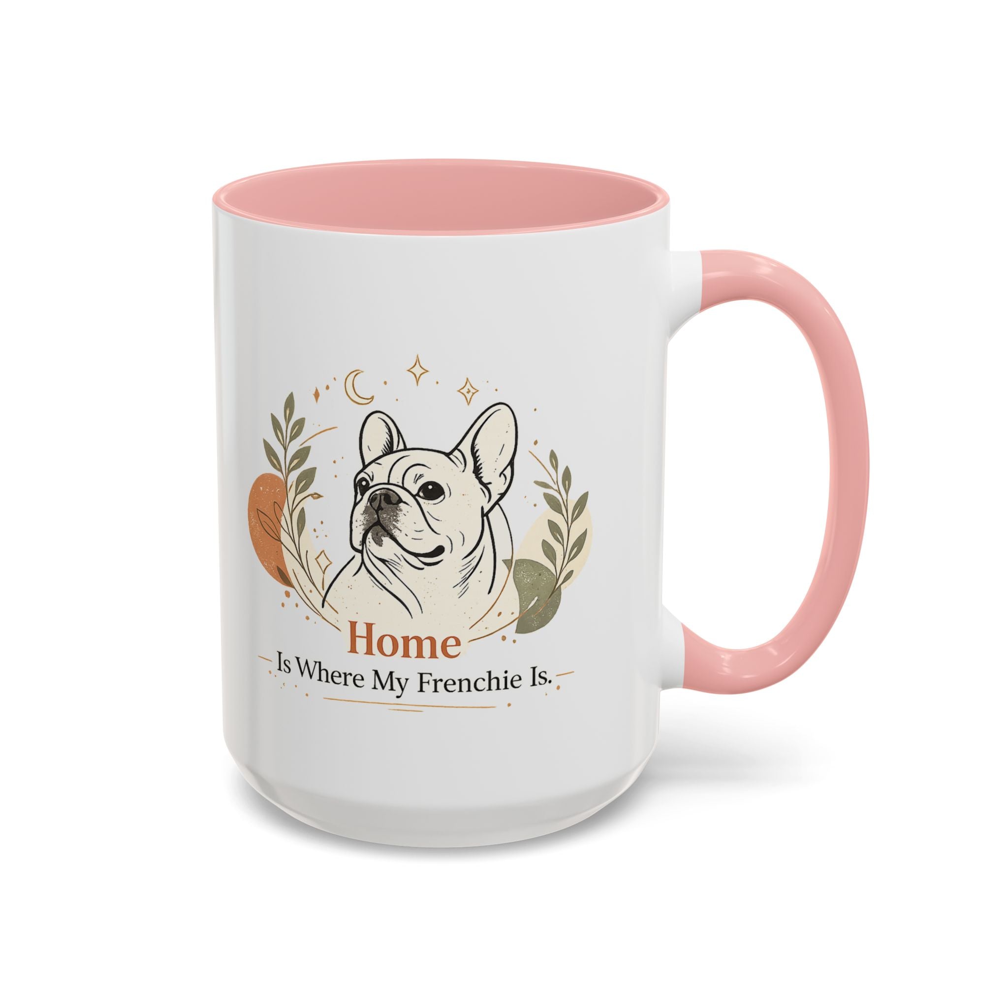 Home Is Where My Frenchie Is - Accent Ceramic Mug