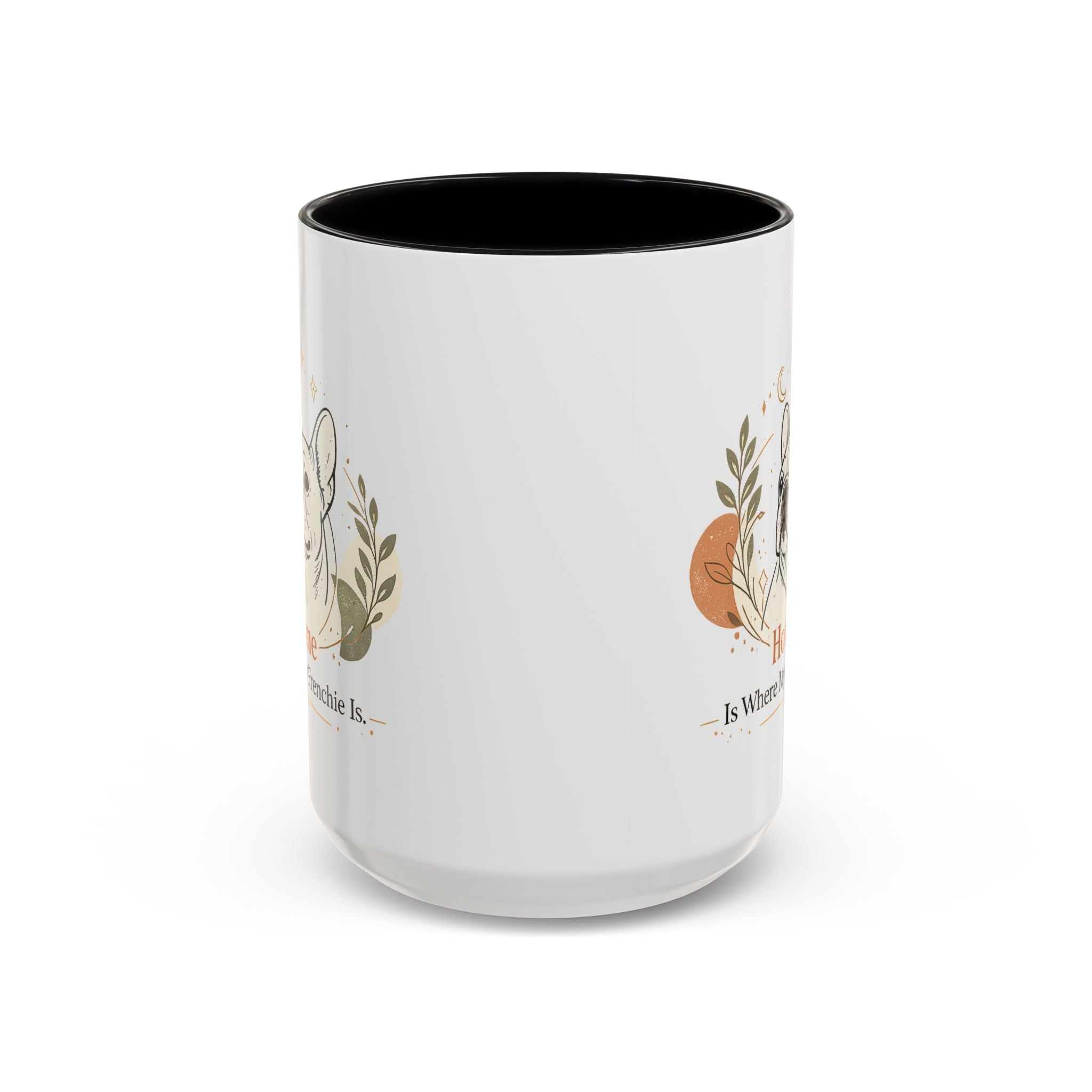 Home Is Where My Frenchie Is - Accent Ceramic Mug