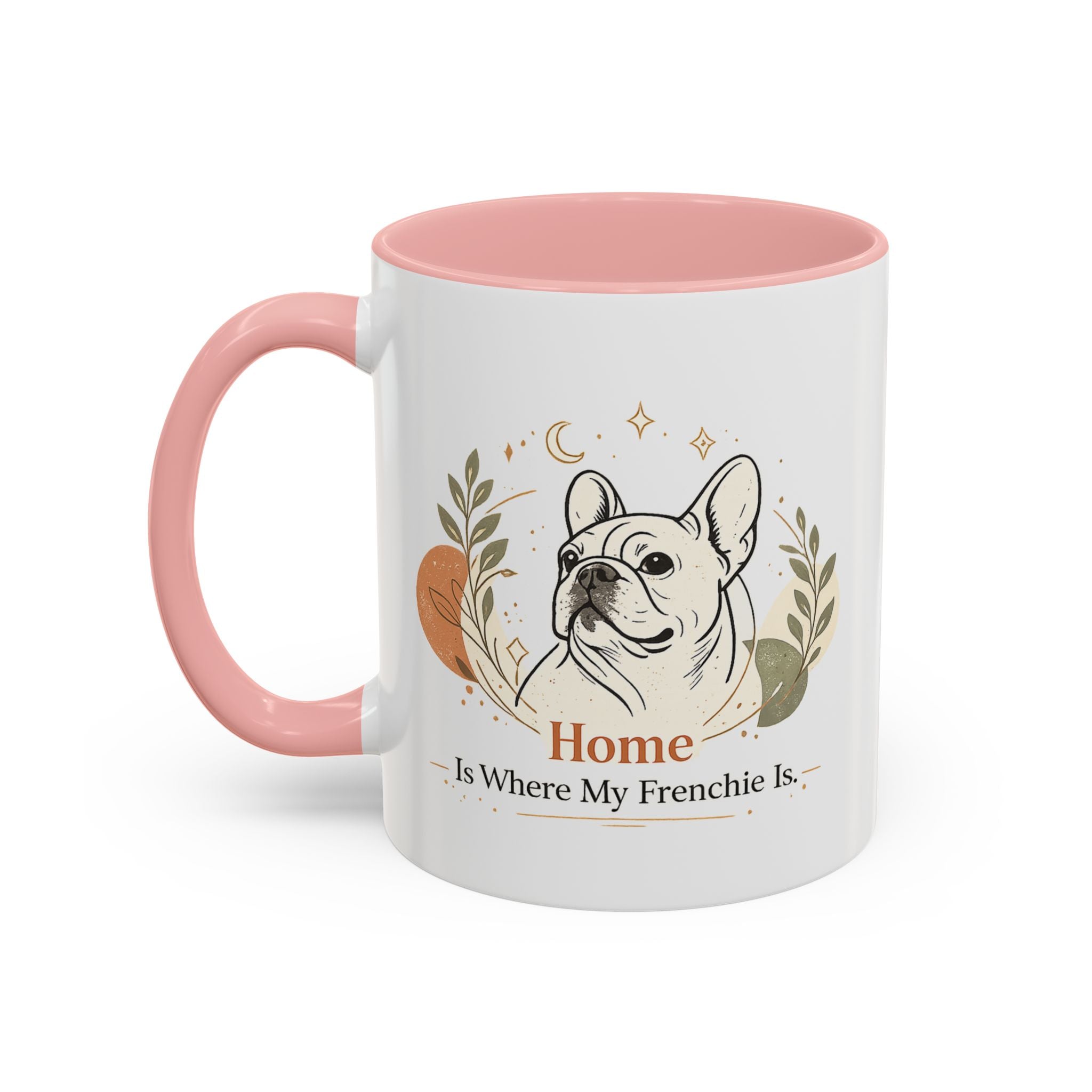 Home Is Where My Frenchie Is - Accent Ceramic Mug