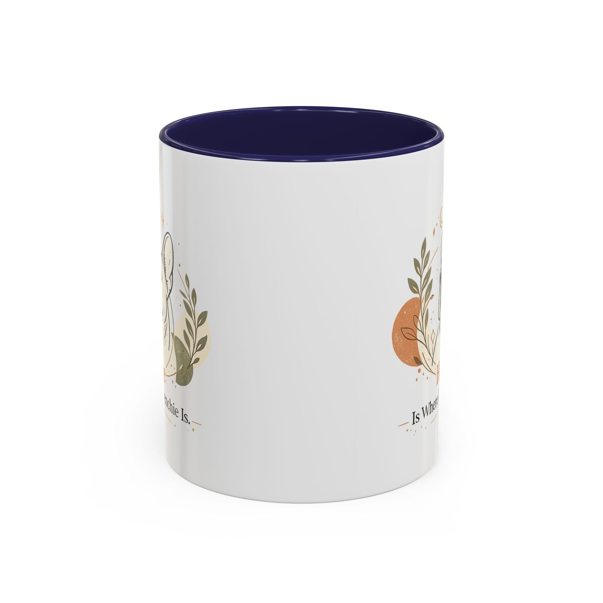 Home Is Where My Frenchie Is - Accent Ceramic Mug