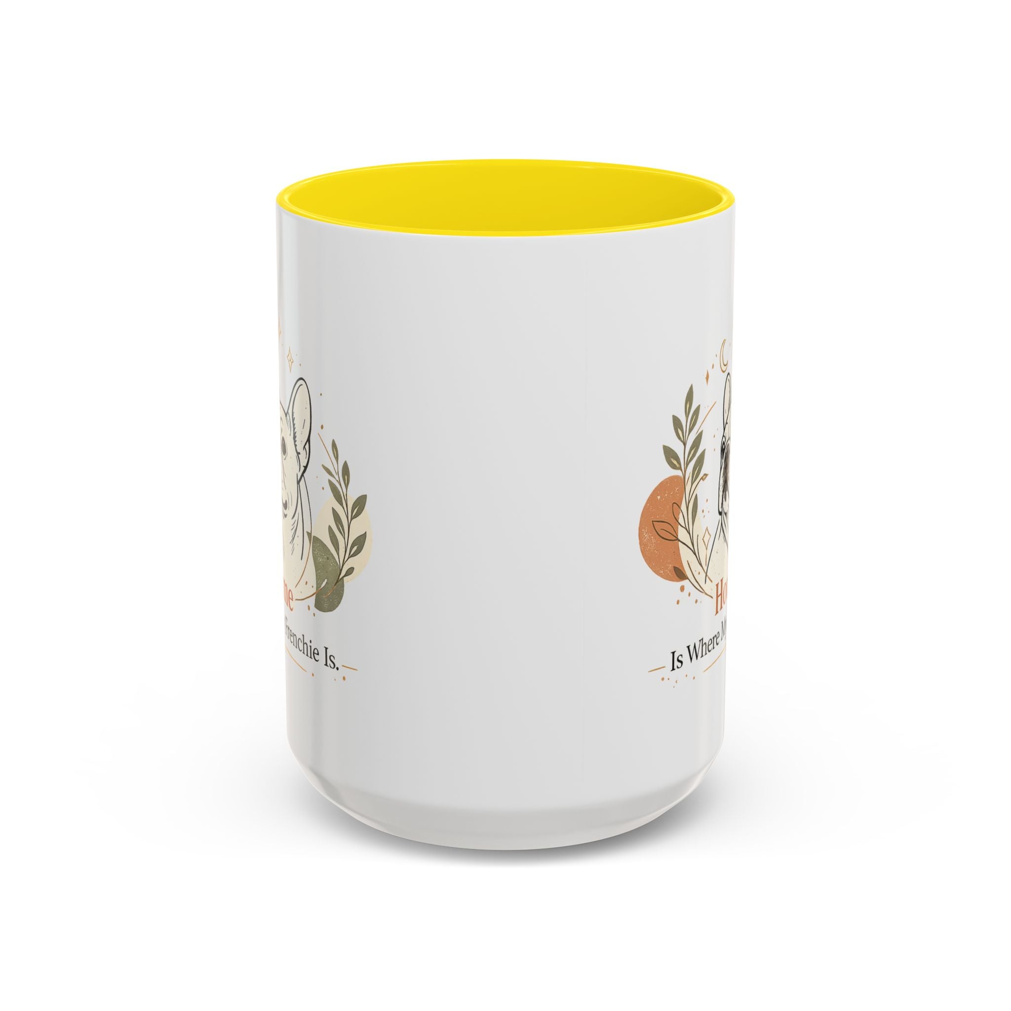 Home Is Where My Frenchie Is - Accent Ceramic Mug