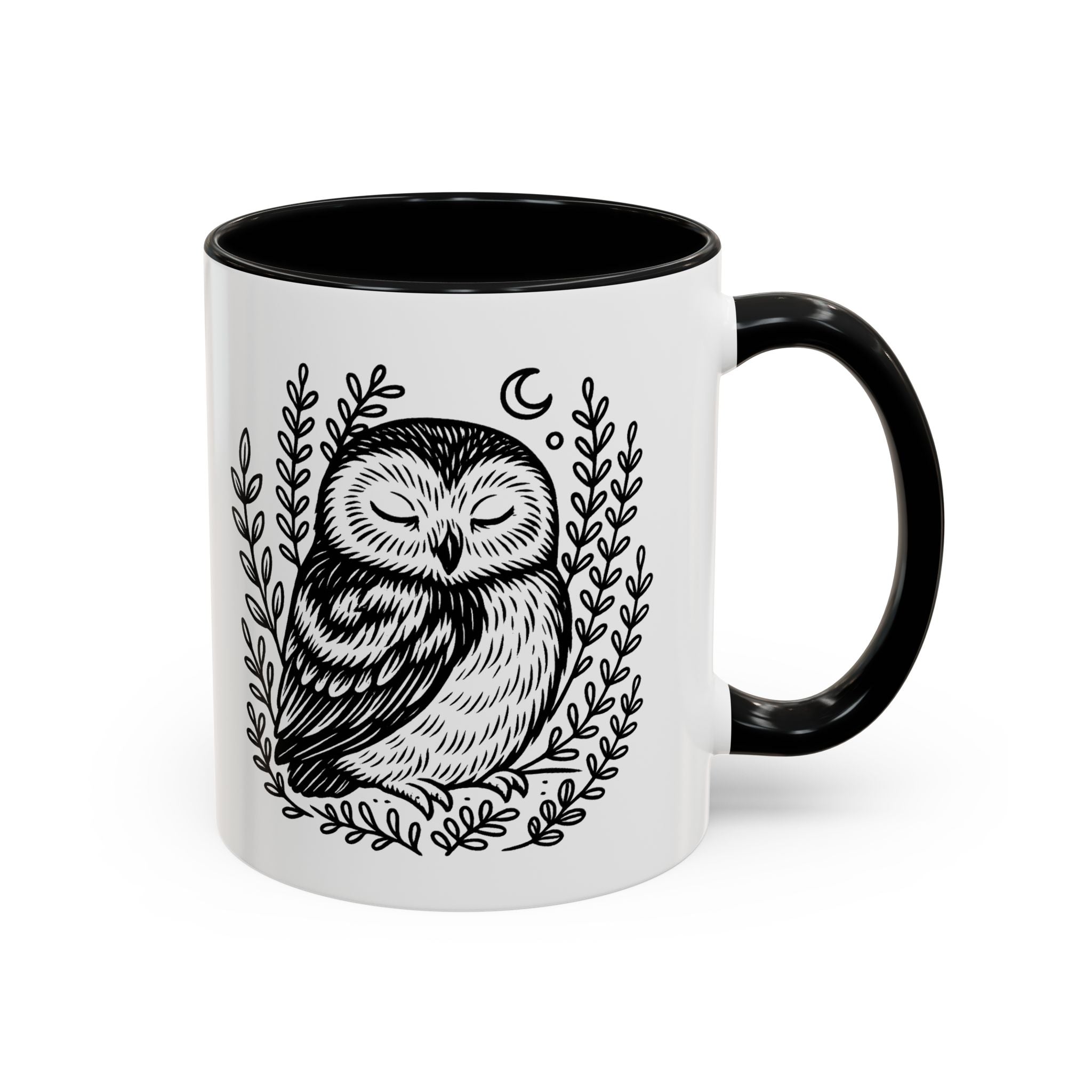Owl - Accent Ceramic Mug