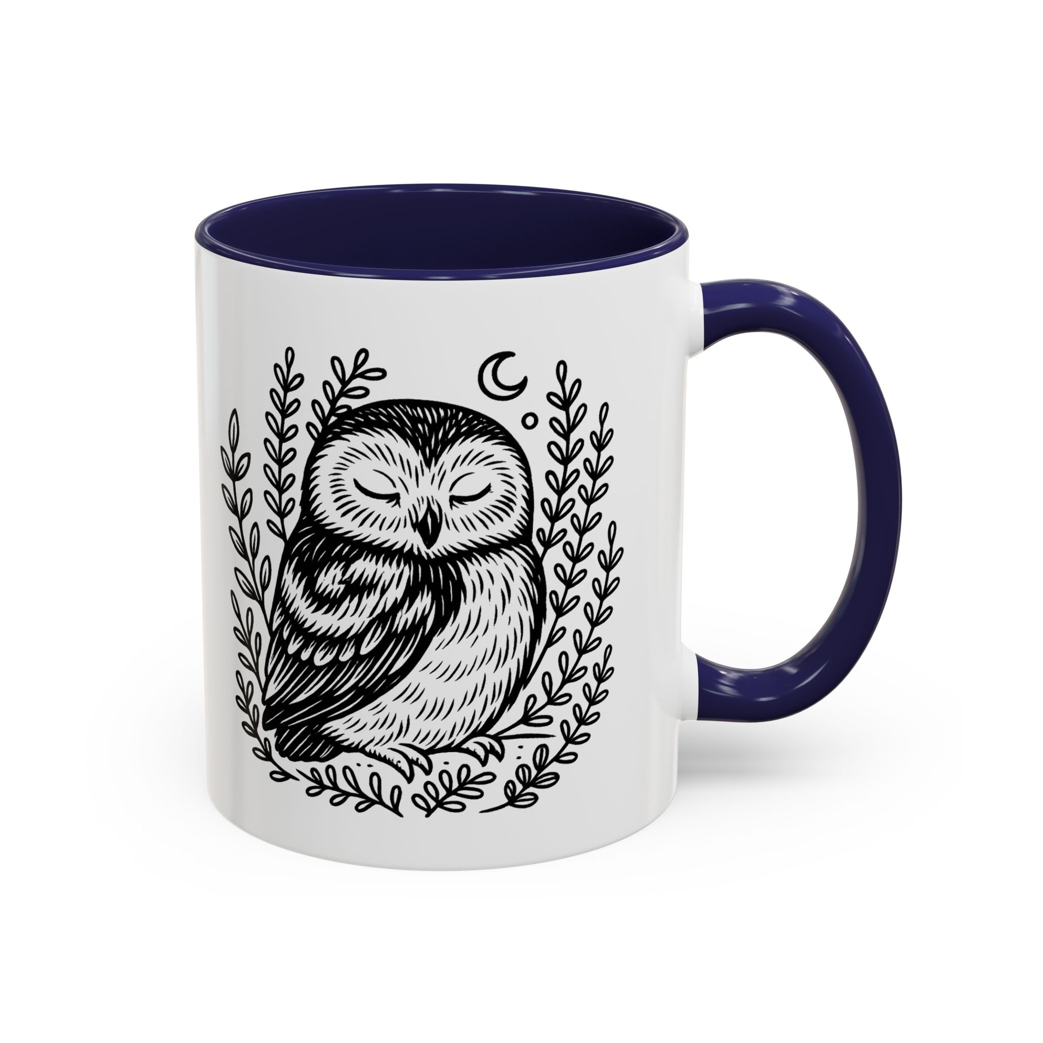 Owl - Accent Ceramic Mug