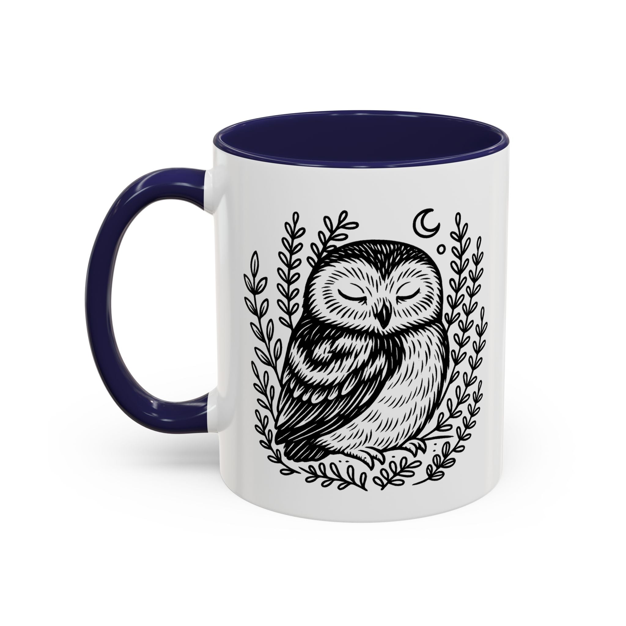 Owl - Accent Ceramic Mug