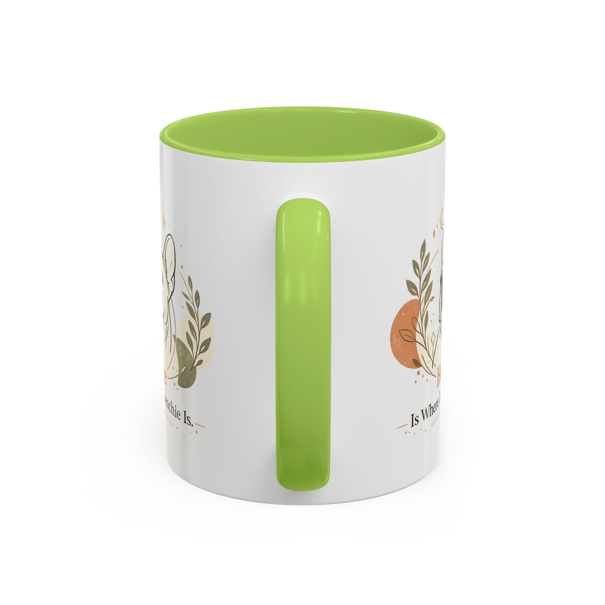 Home Is Where My Frenchie Is - Accent Ceramic Mug