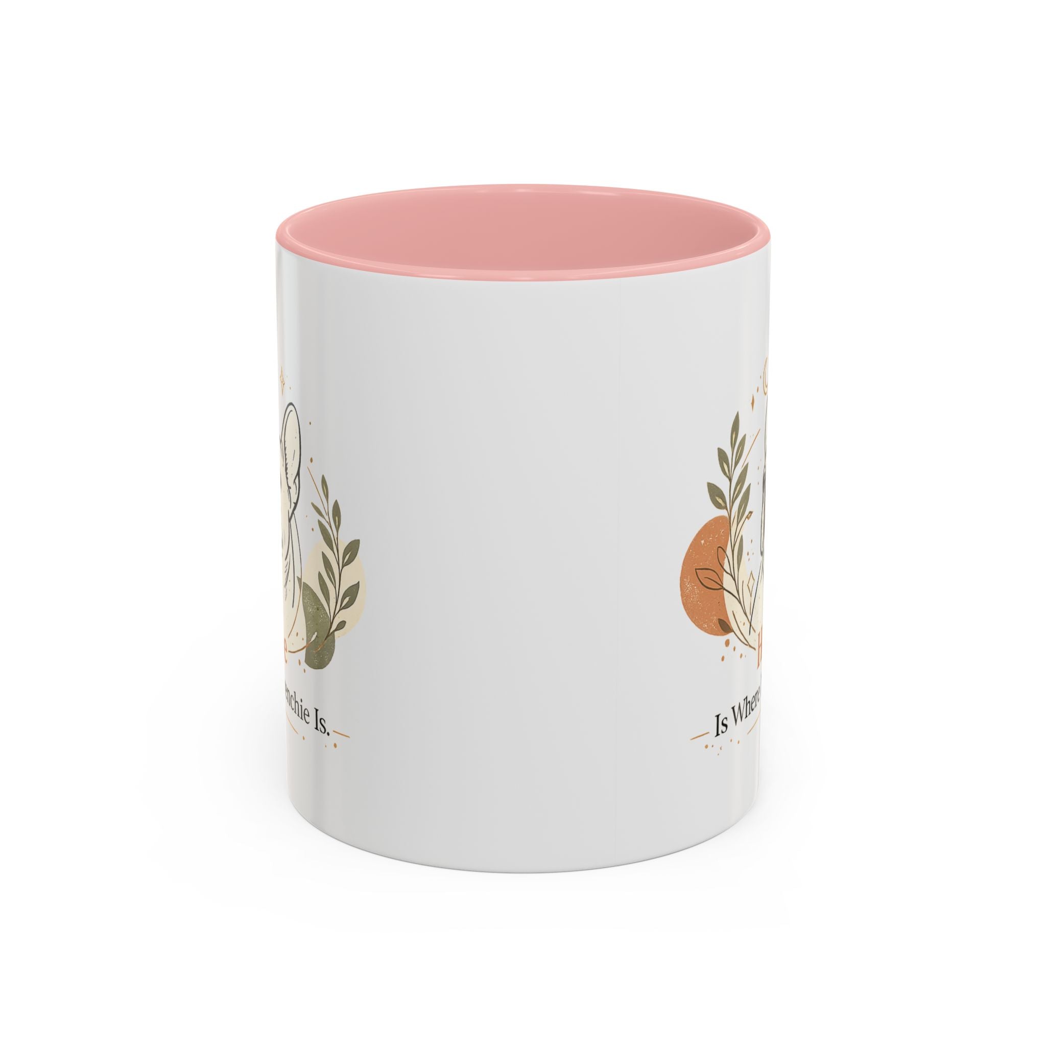 Home Is Where My Frenchie Is - Accent Ceramic Mug