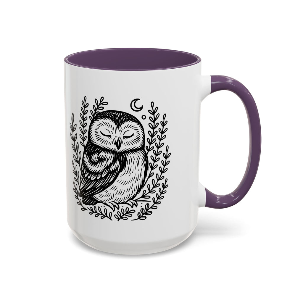 Owl - Accent Ceramic Mug