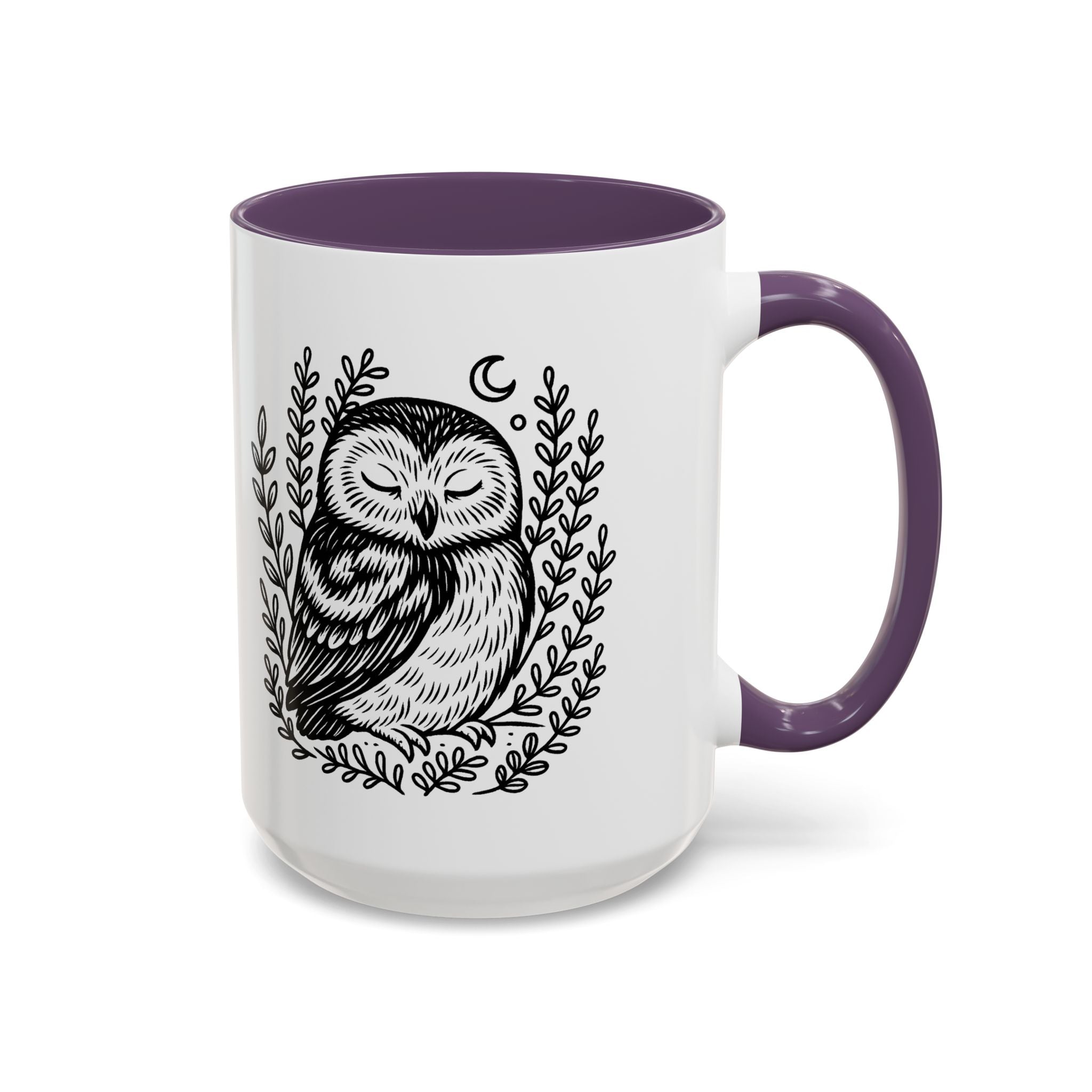 Owl - Accent Ceramic Mug