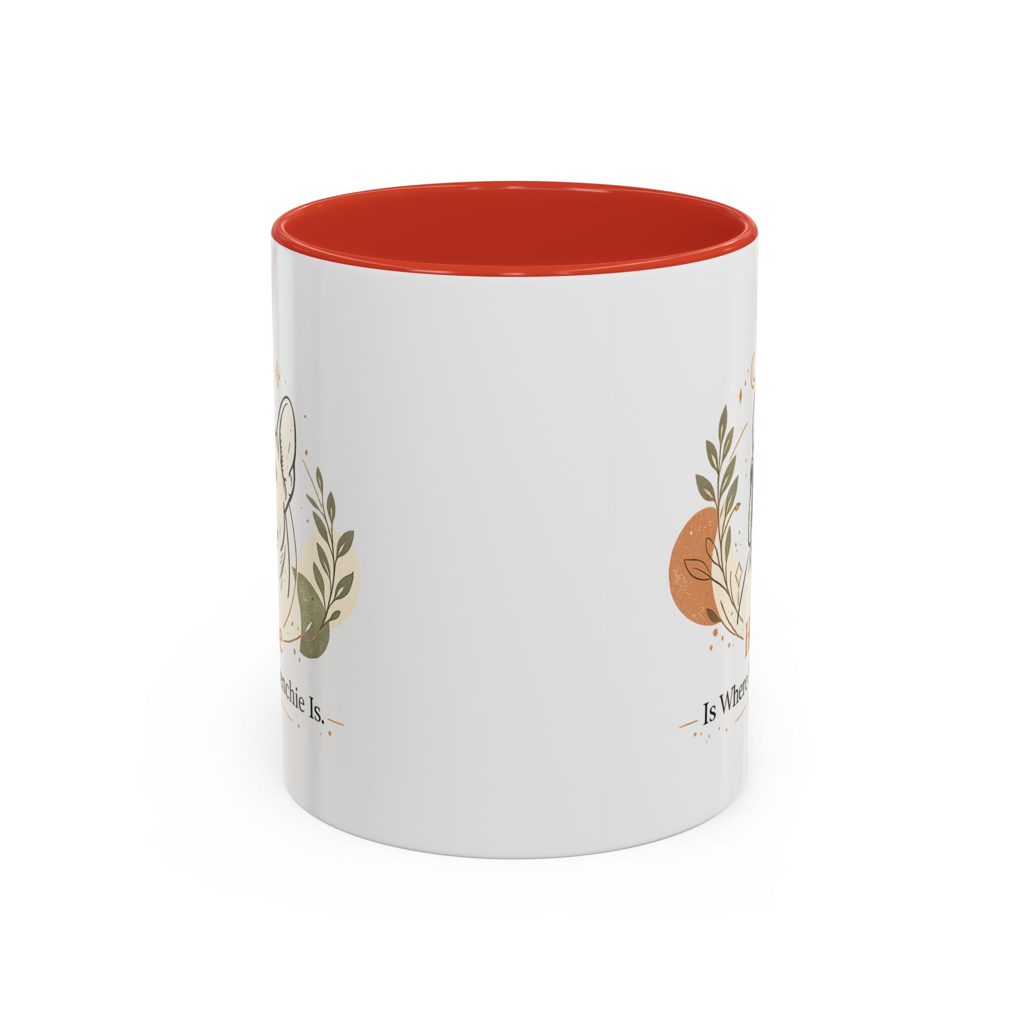 Home Is Where My Frenchie Is - Accent Ceramic Mug
