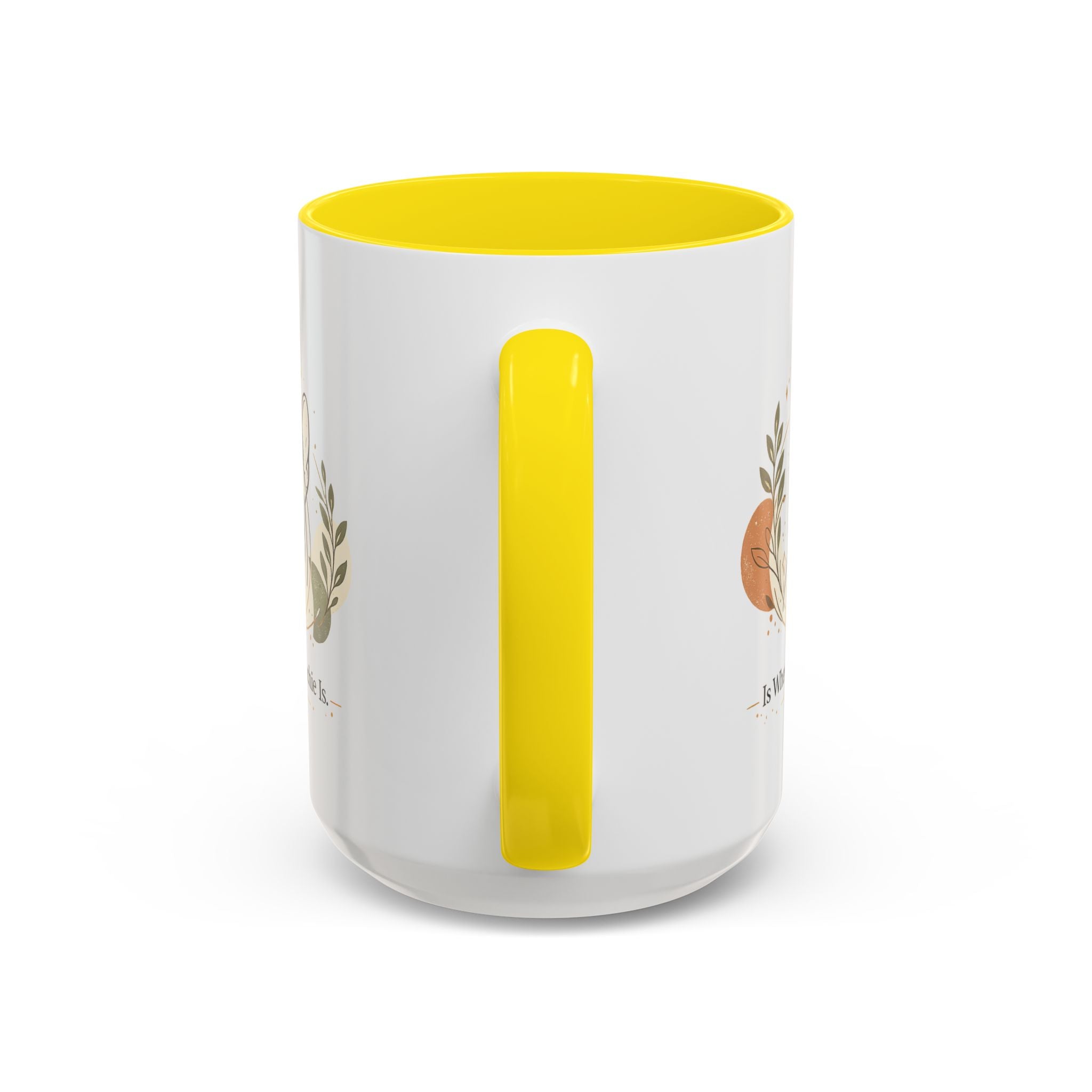 Home Is Where My Frenchie Is - Accent Ceramic Mug