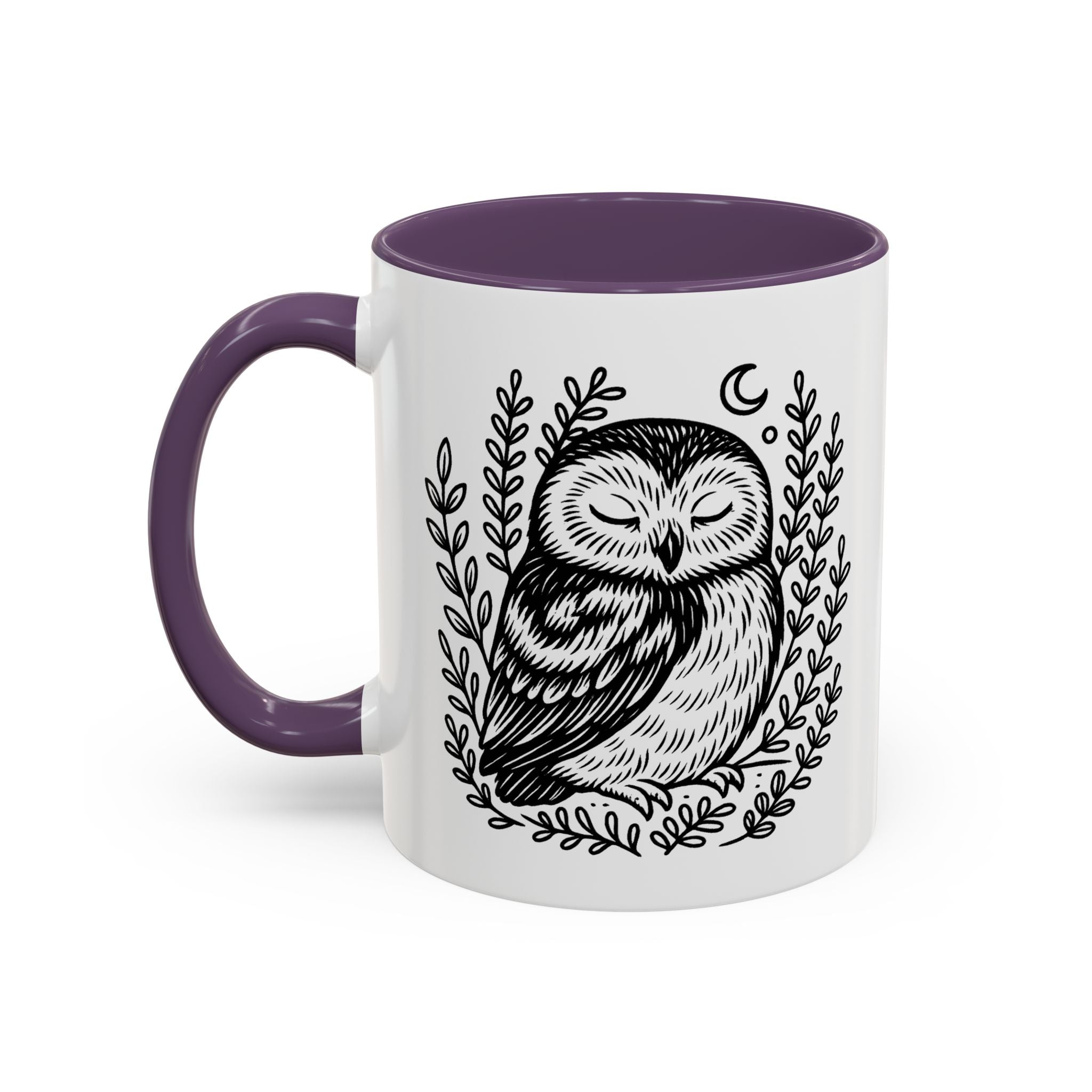 Owl - Accent Ceramic Mug
