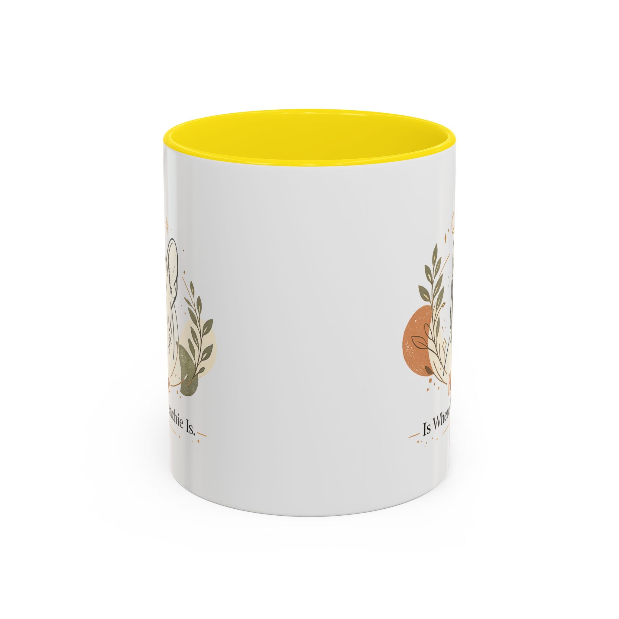 Home Is Where My Frenchie Is - Accent Ceramic Mug