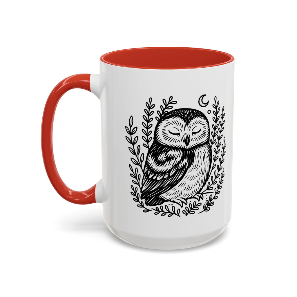 Owl - Accent Ceramic Mug