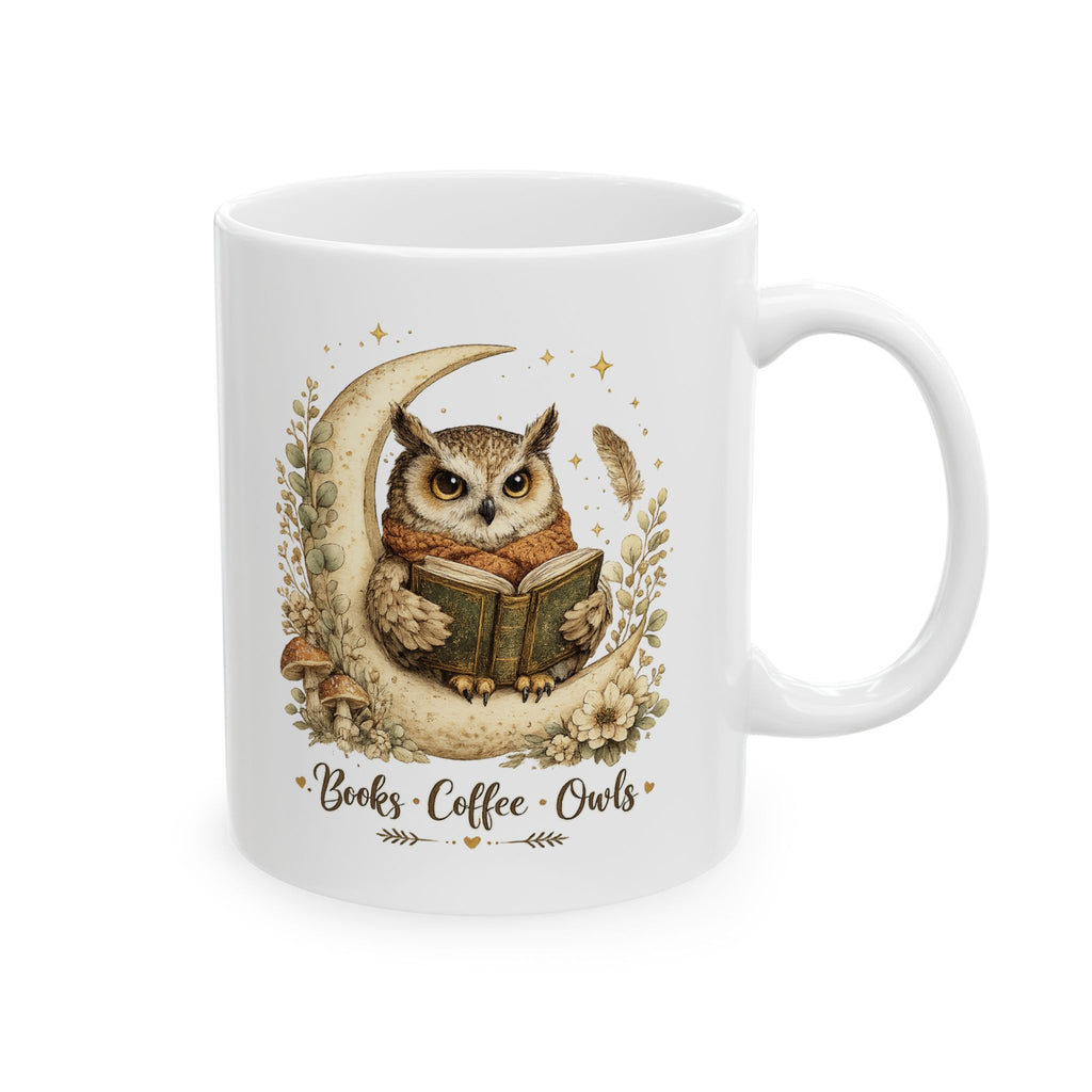 Books . Coffee . Owls