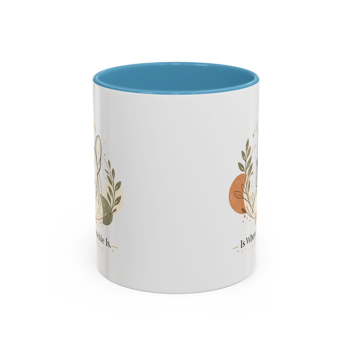 Home Is Where My Frenchie Is - Accent Ceramic Mug