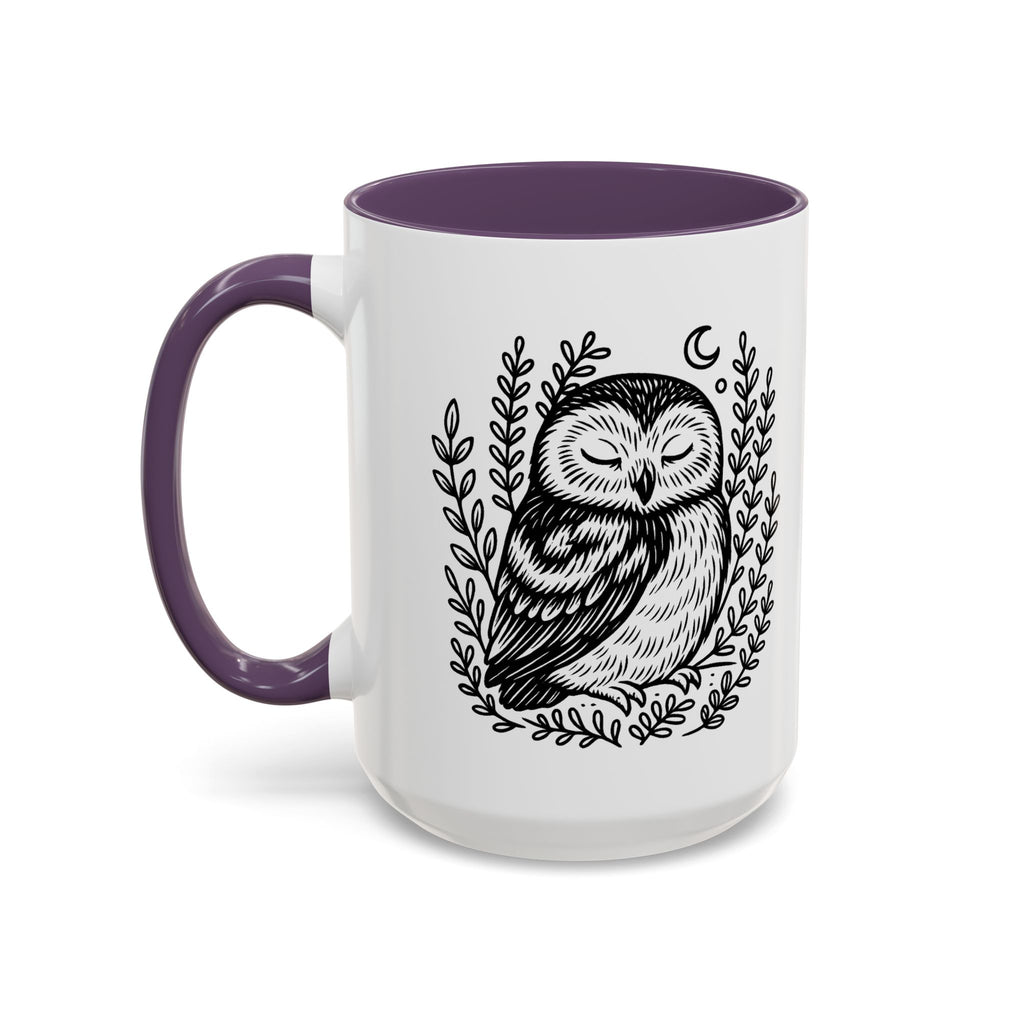 Owl - Accent Ceramic Mug