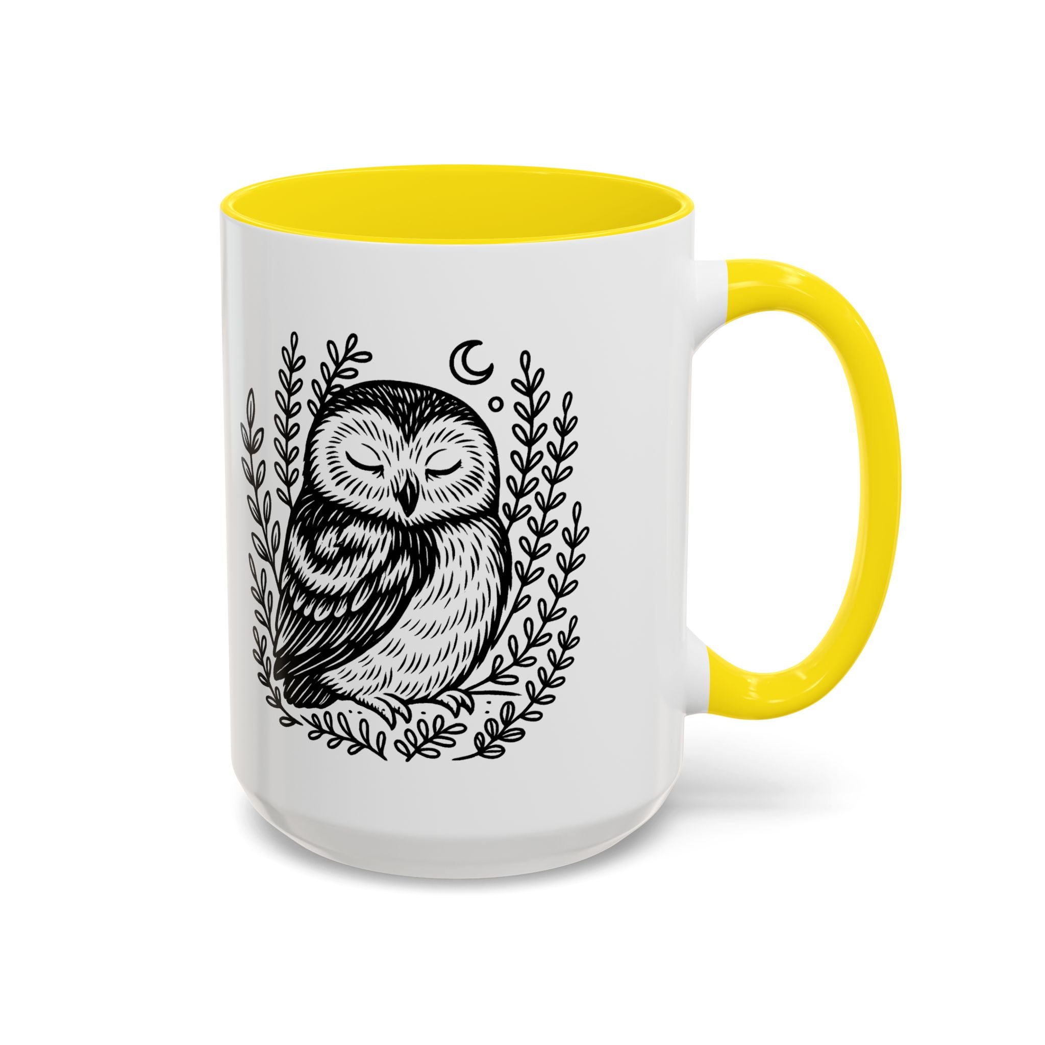 Owl - Accent Ceramic Mug