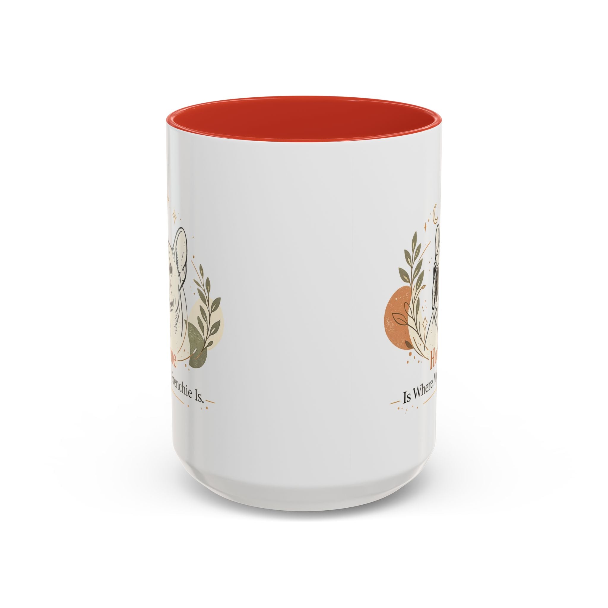 Home Is Where My Frenchie Is - Accent Ceramic Mug