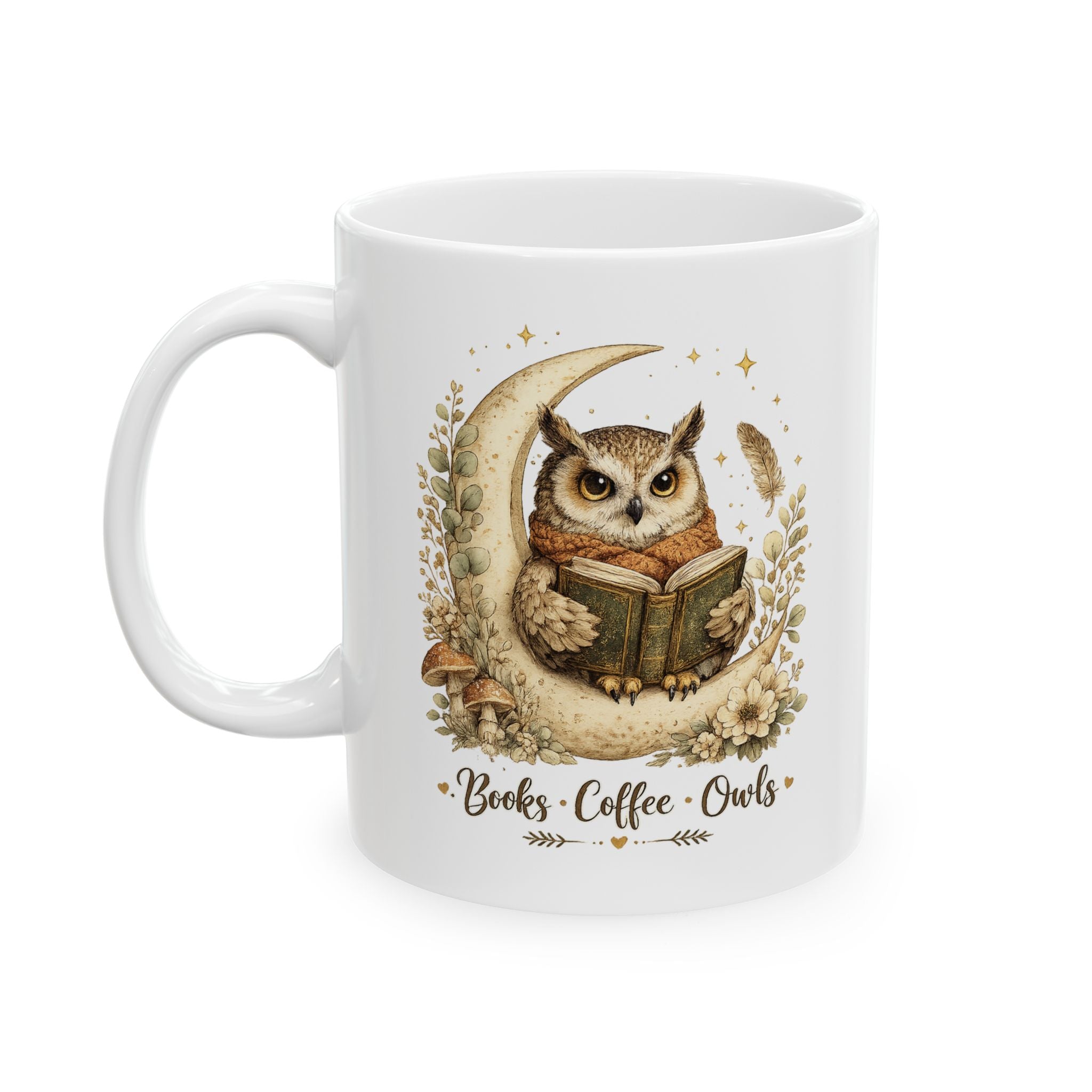 Books . Coffee . Owls