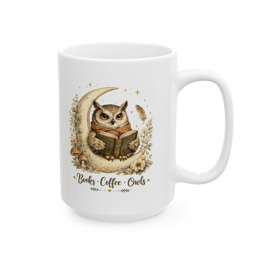 Books . Coffee . Owls