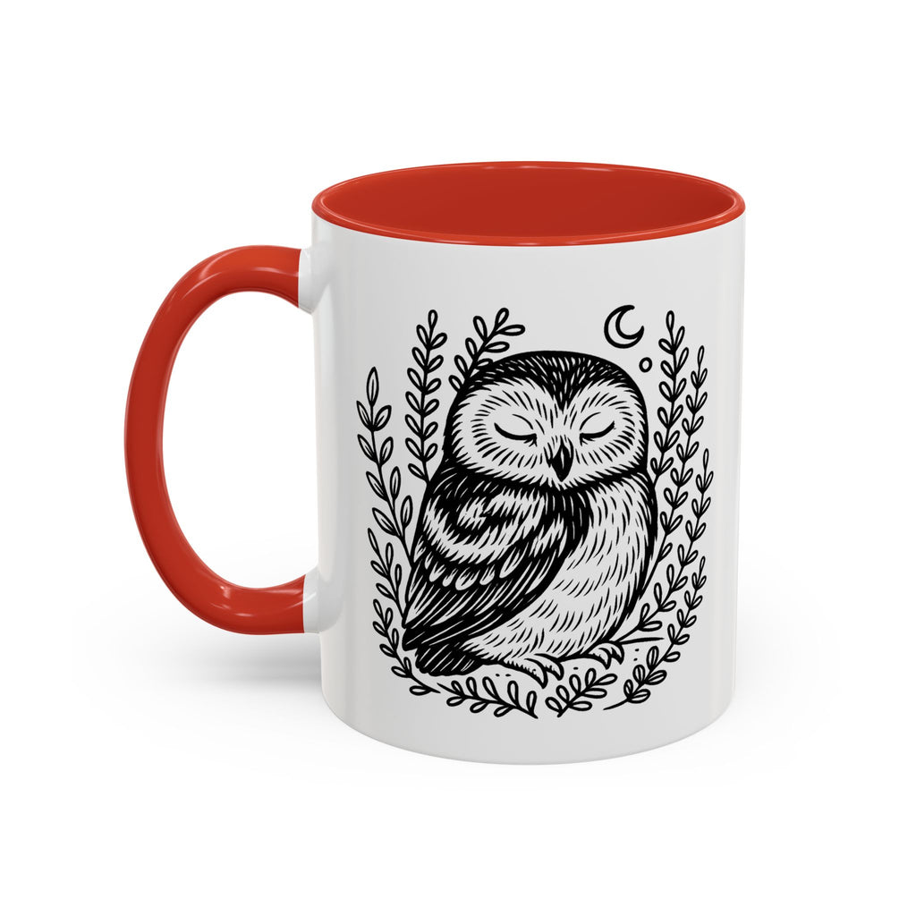 Owl - Accent Ceramic Mug