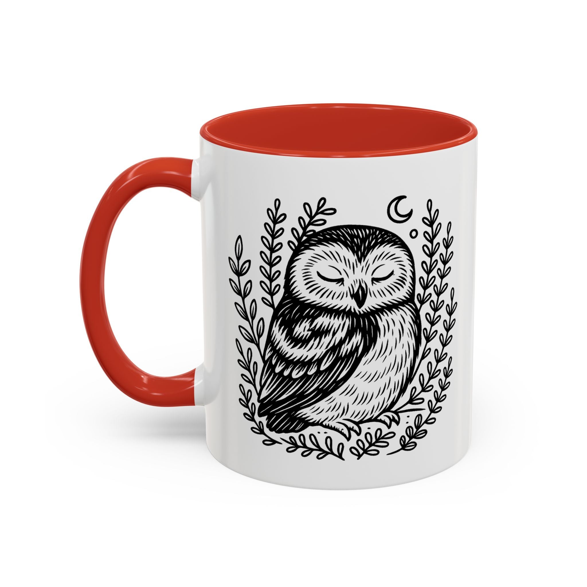 Owl - Accent Ceramic Mug