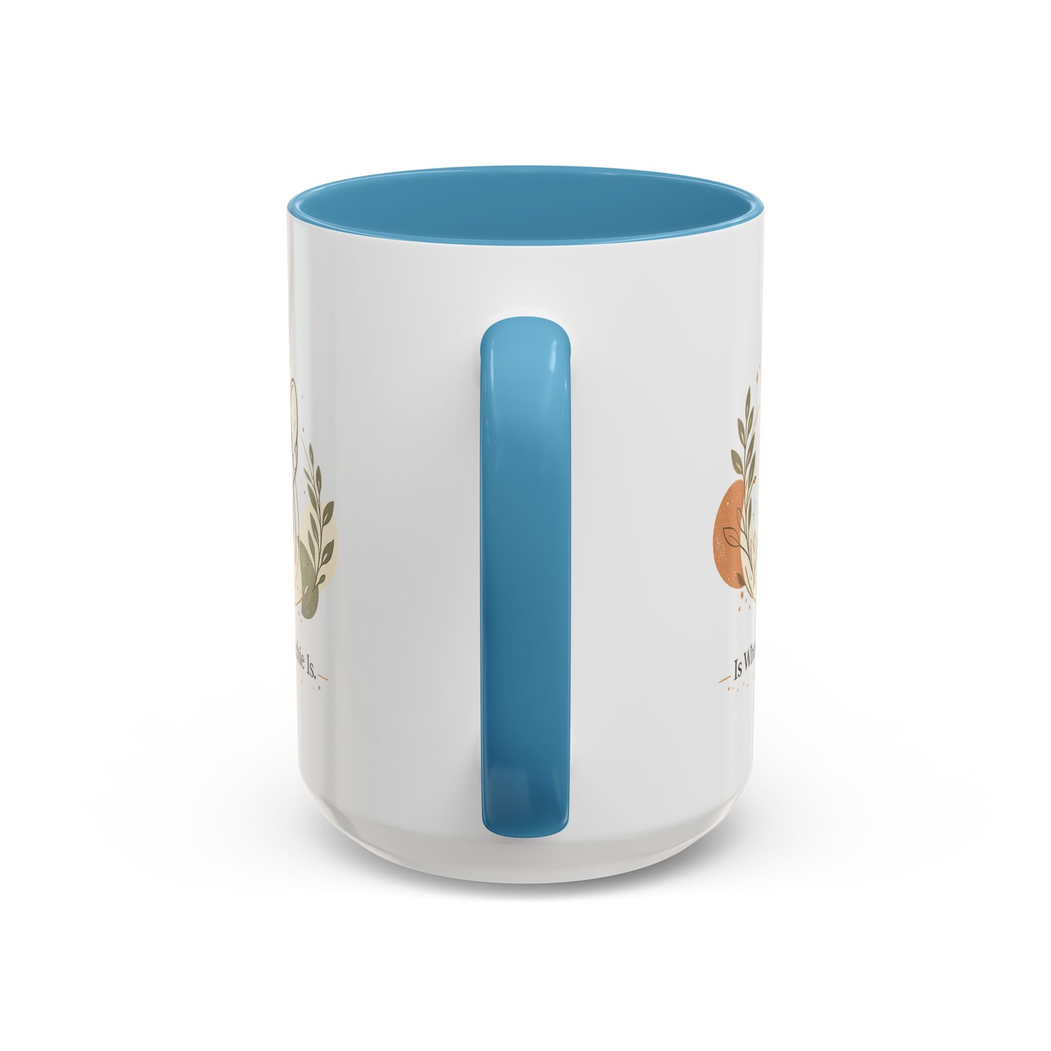 Home Is Where My Frenchie Is - Accent Ceramic Mug