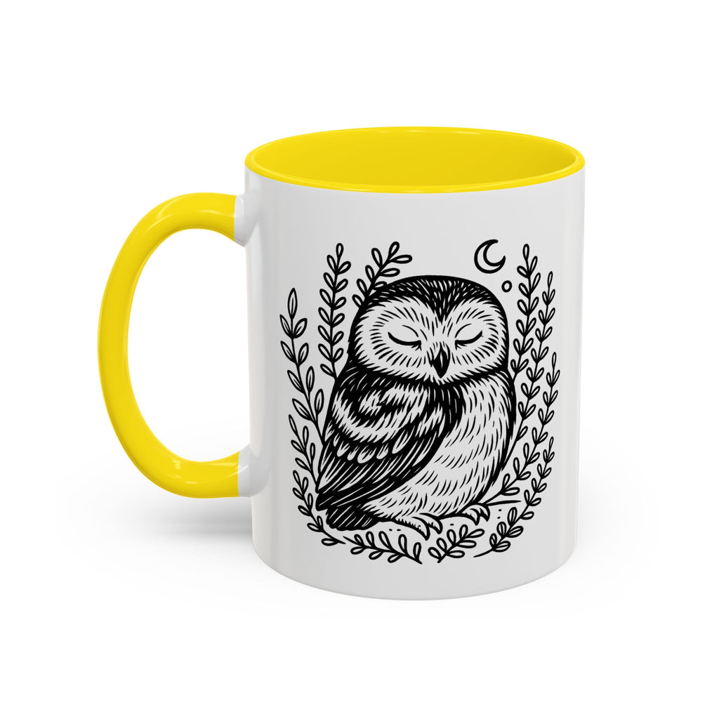 Owl - Accent Ceramic Mug