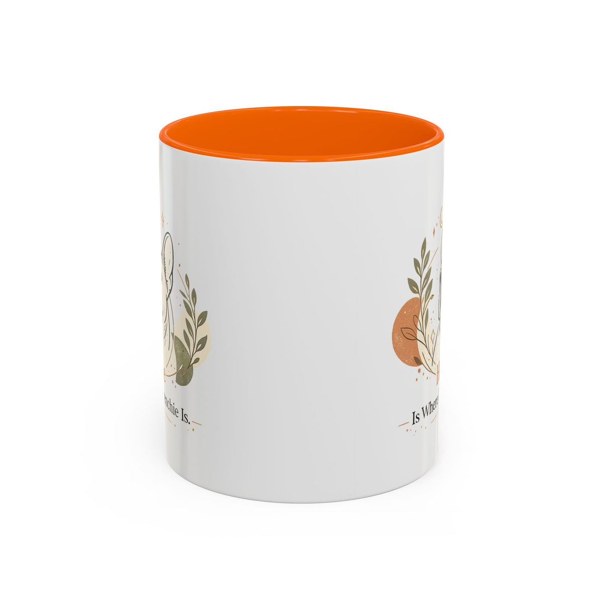 Home Is Where My Frenchie Is - Accent Ceramic Mug