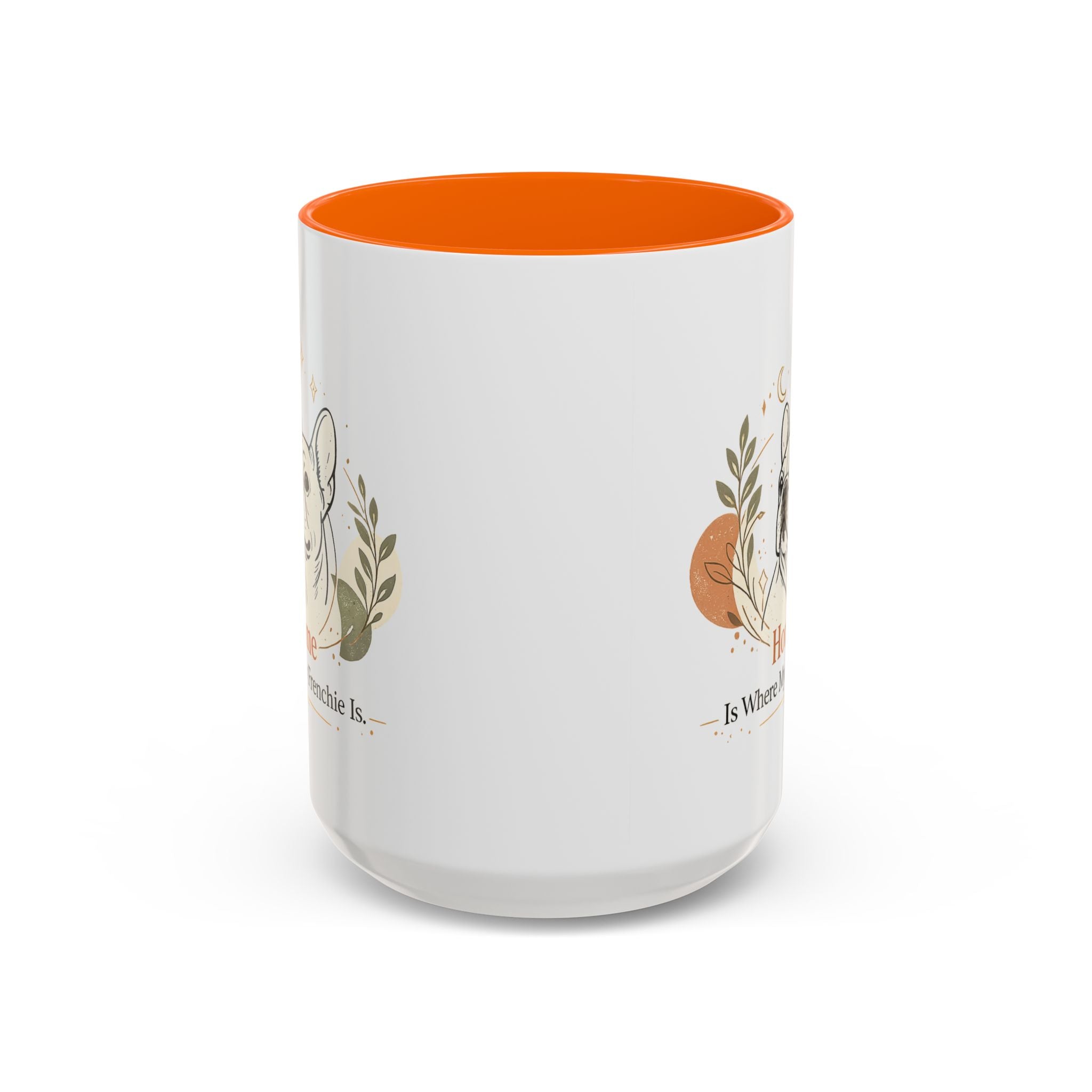 Home Is Where My Frenchie Is - Accent Ceramic Mug