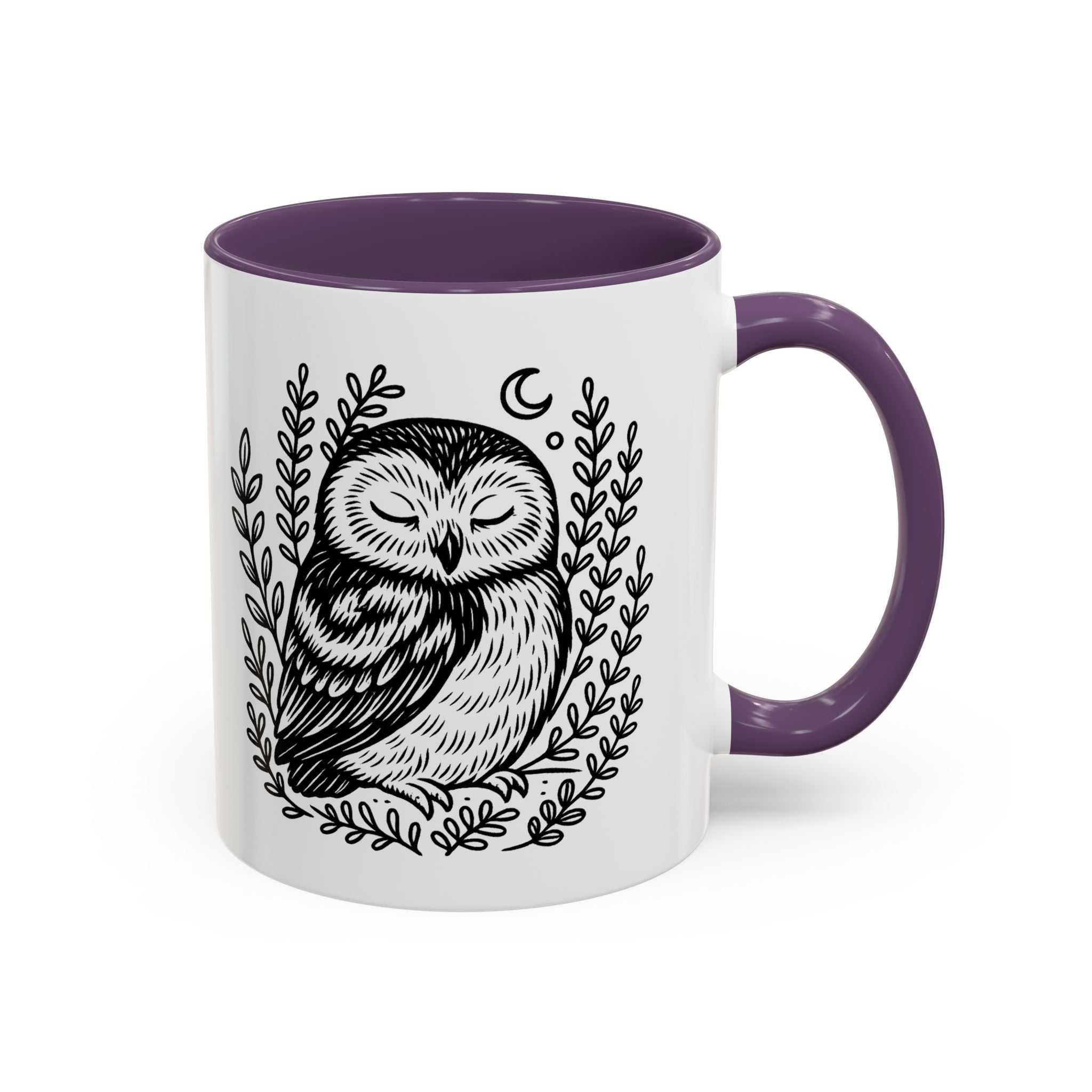 Owl - Accent Ceramic Mug