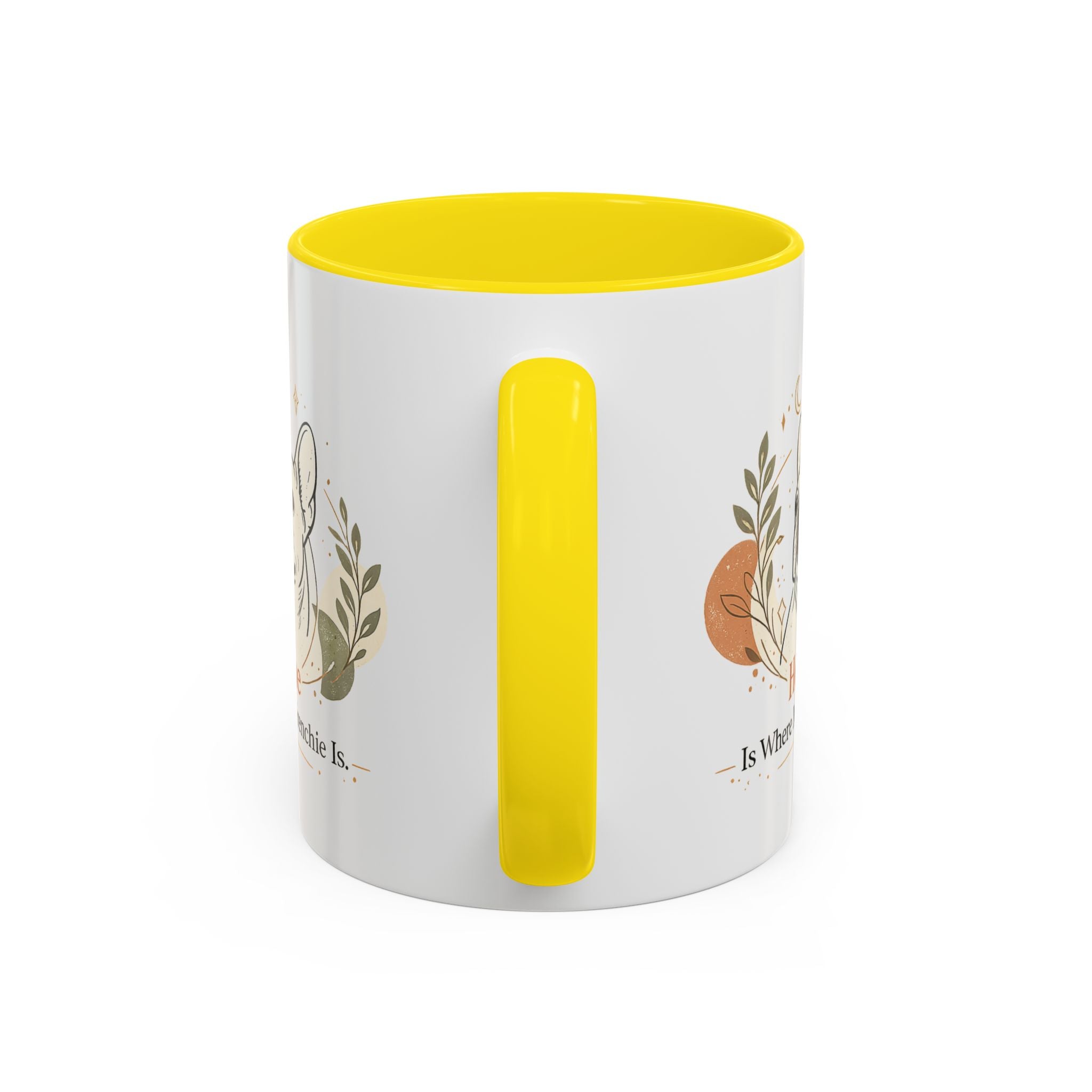 Home Is Where My Frenchie Is - Accent Ceramic Mug