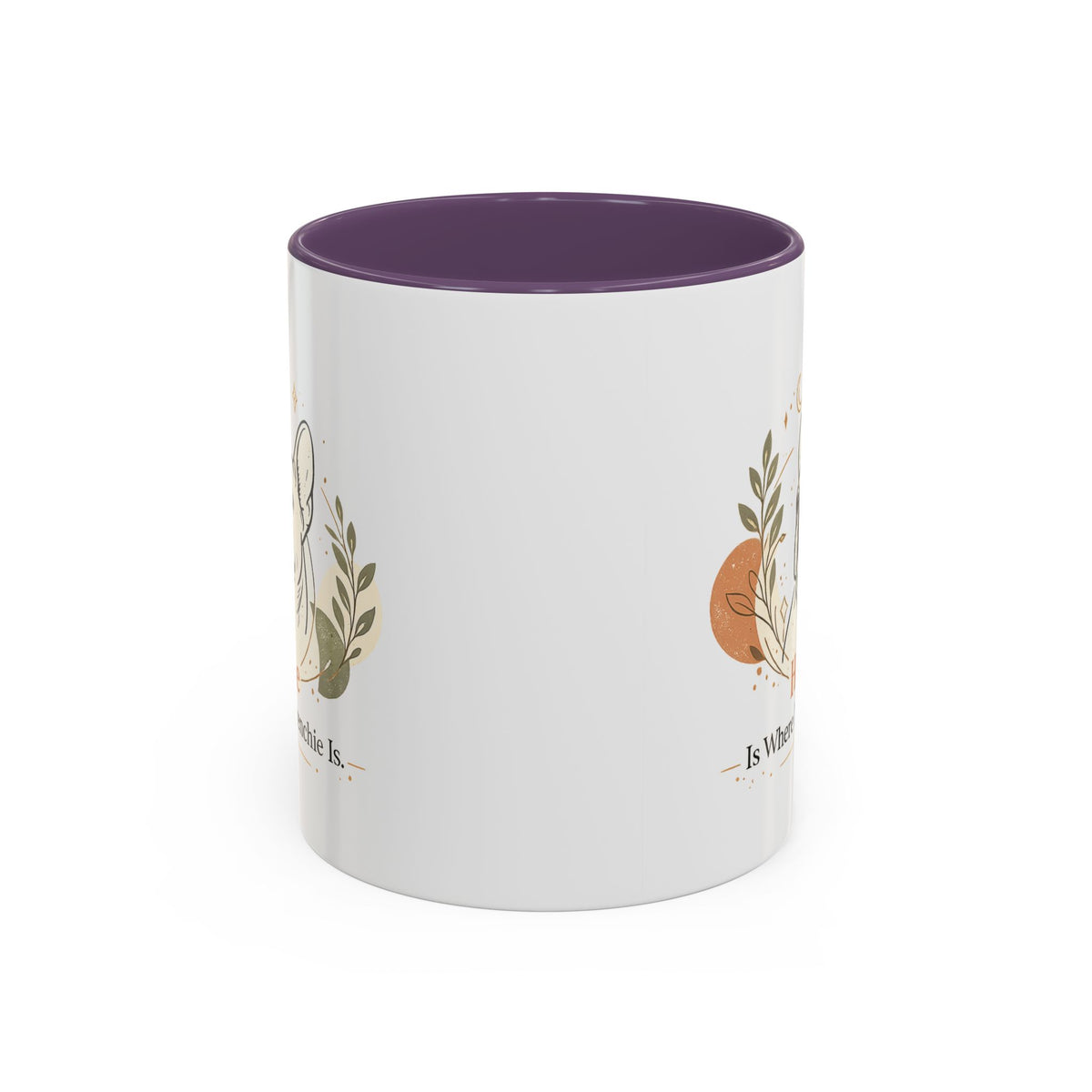 Home Is Where My Frenchie Is - Accent Ceramic Mug