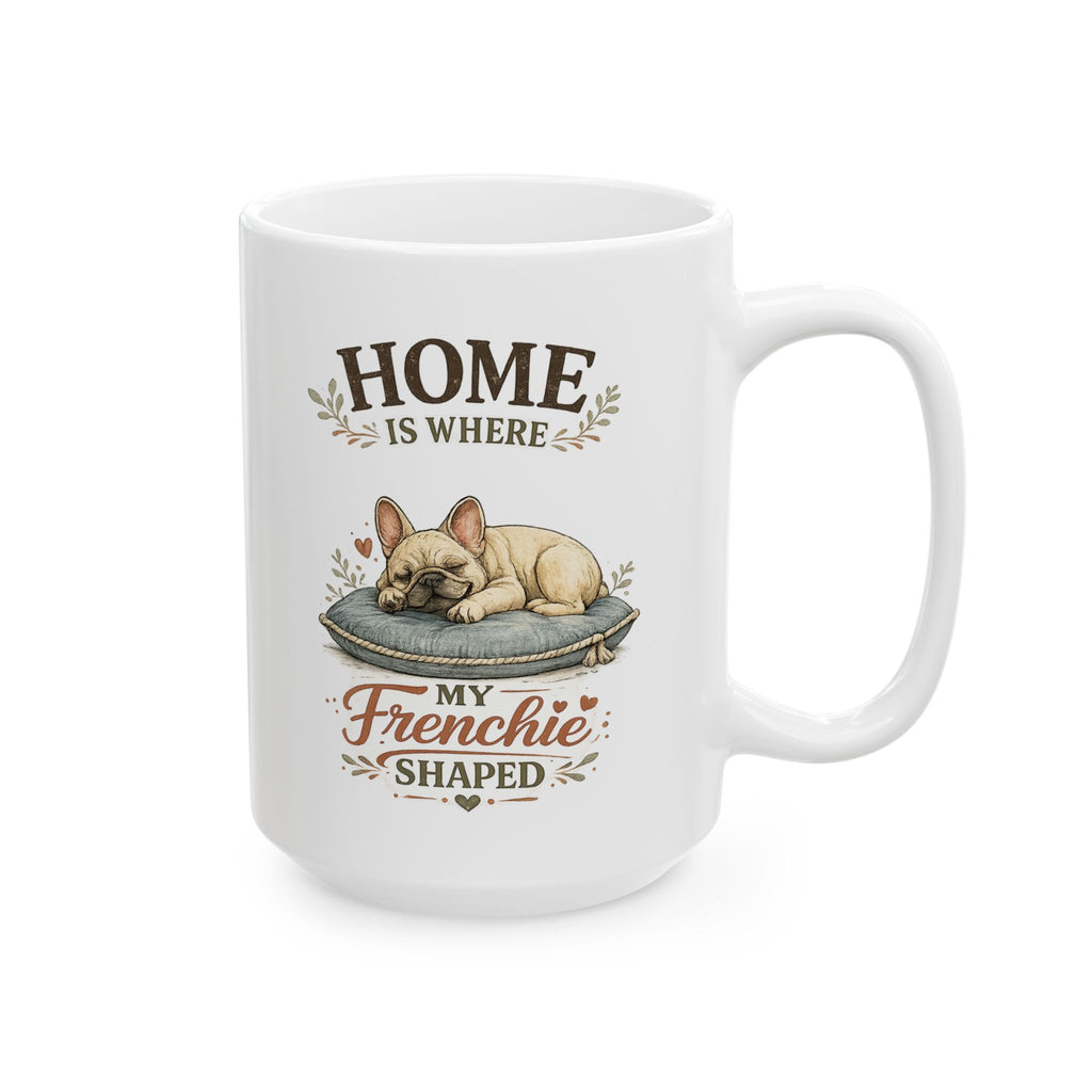 Home is Where My Frenchie Shaped
