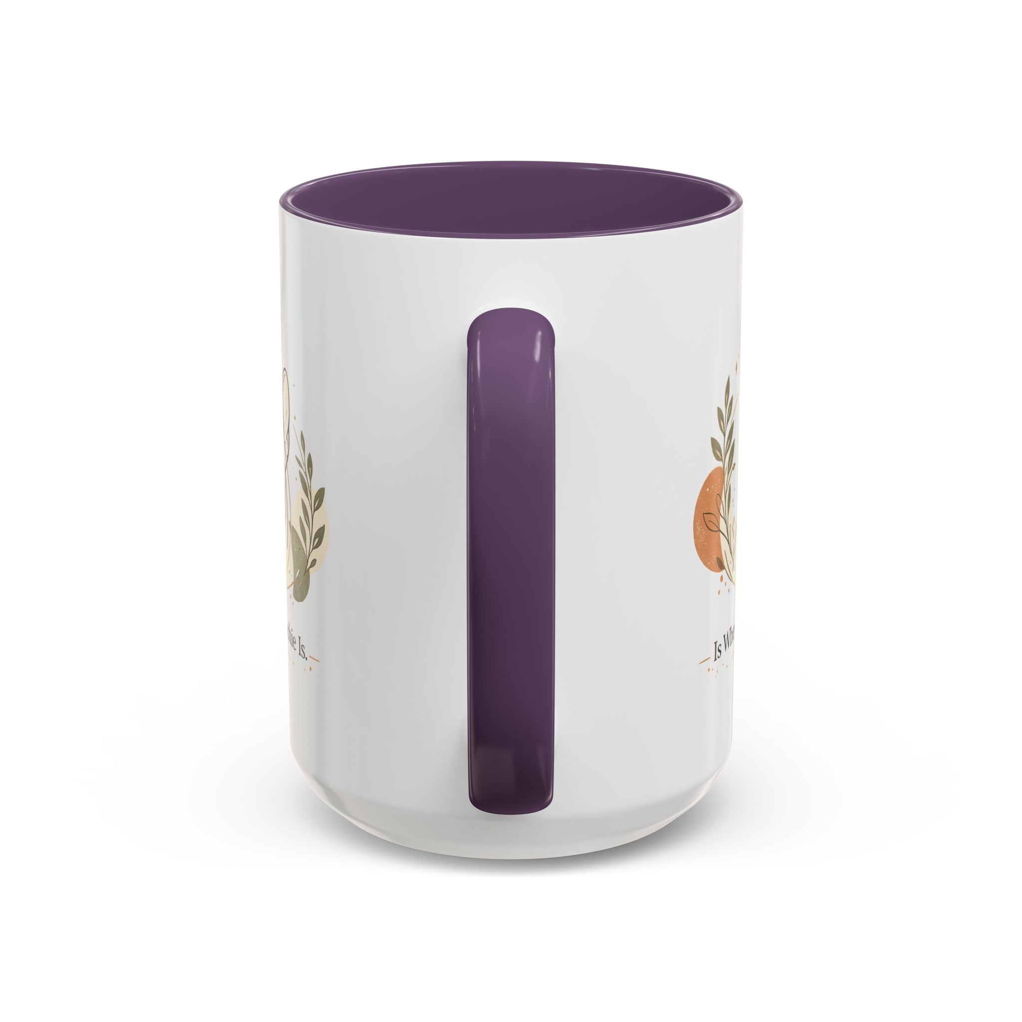 Home Is Where My Frenchie Is - Accent Ceramic Mug