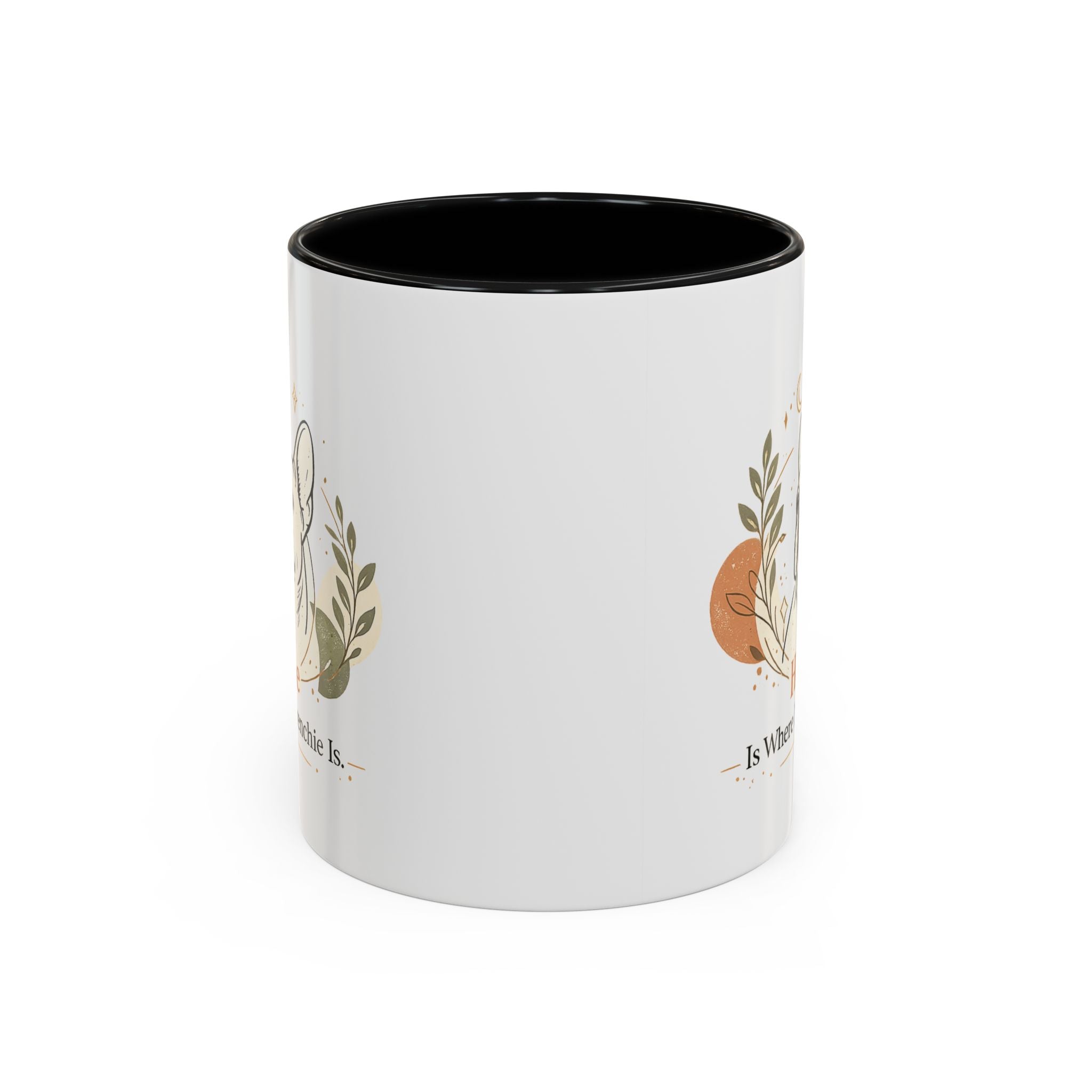 Home Is Where My Frenchie Is - Accent Ceramic Mug