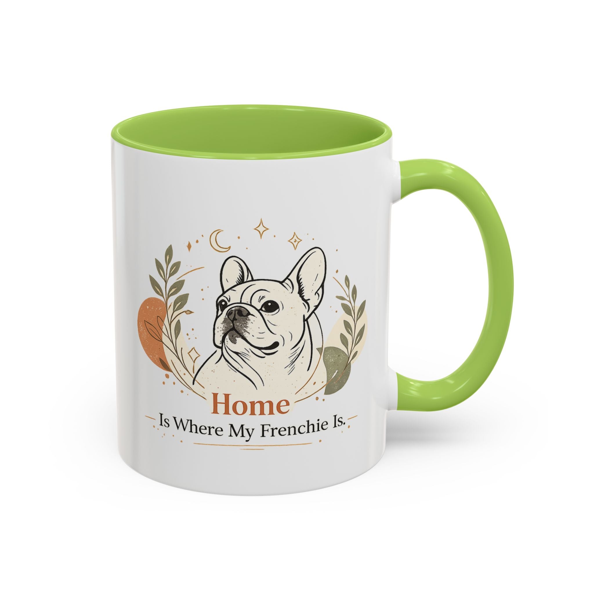 Home Is Where My Frenchie Is - Accent Ceramic Mug
