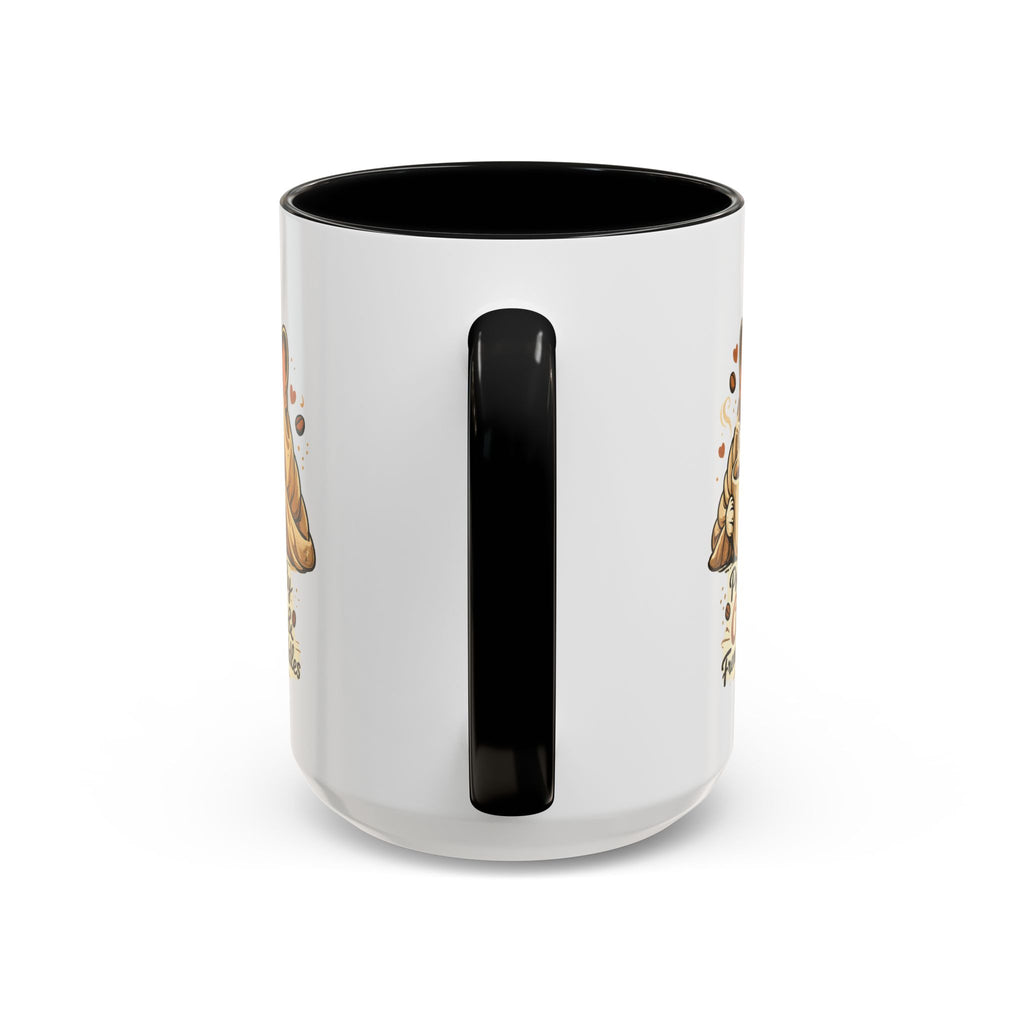 Powered By Coffee & Frenchie Cuddles - Accent Ceramic Mug