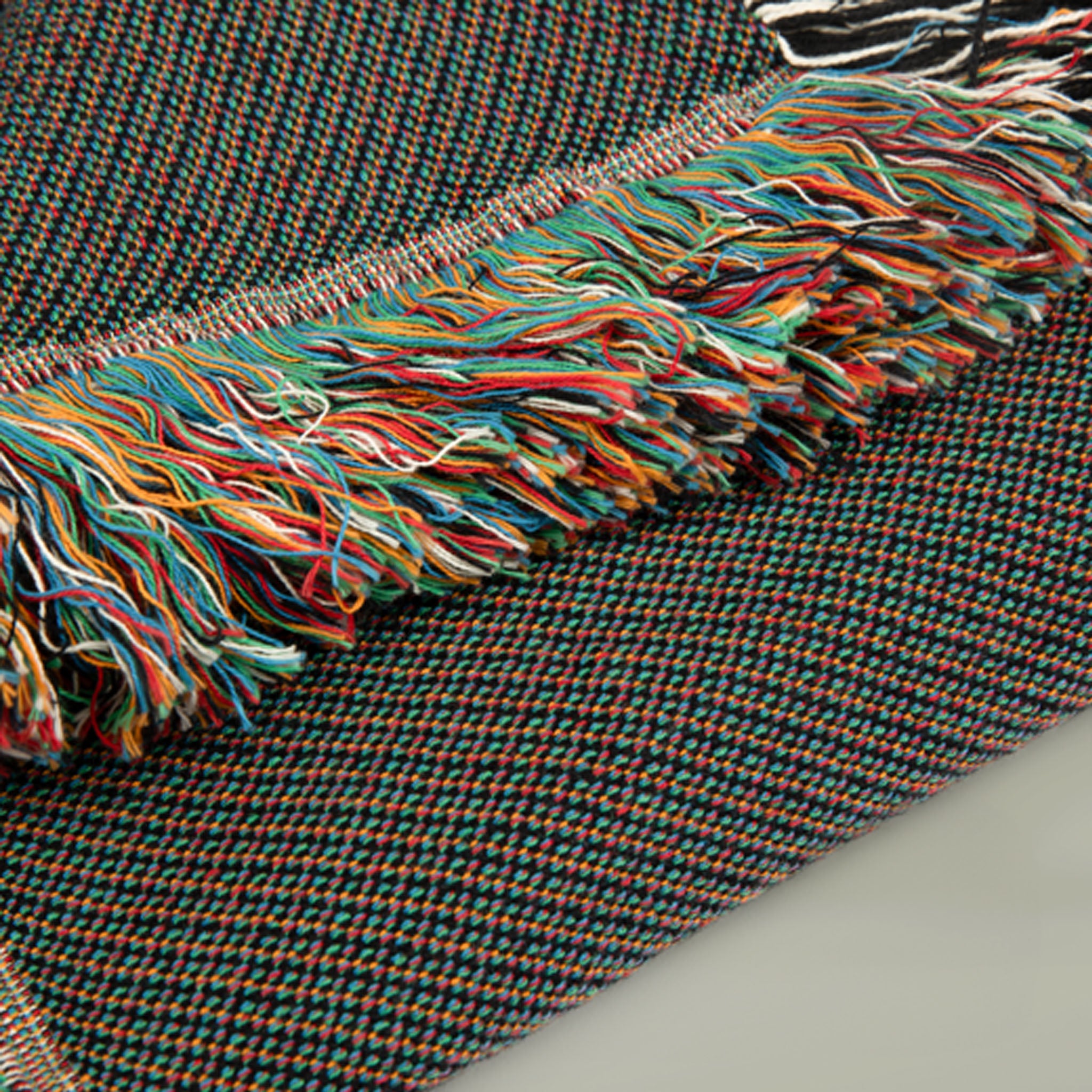 Majestic Elephant Heritage Woven Blanket