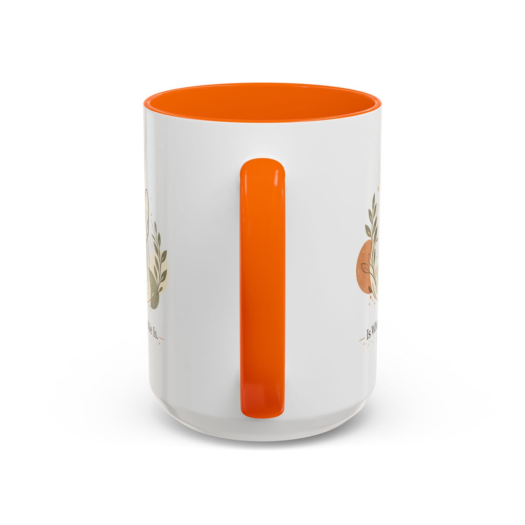 Home Is Where My Frenchie Is - Accent Ceramic Mug