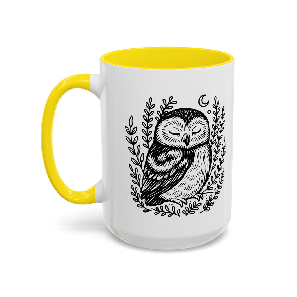 Owl - Accent Ceramic Mug