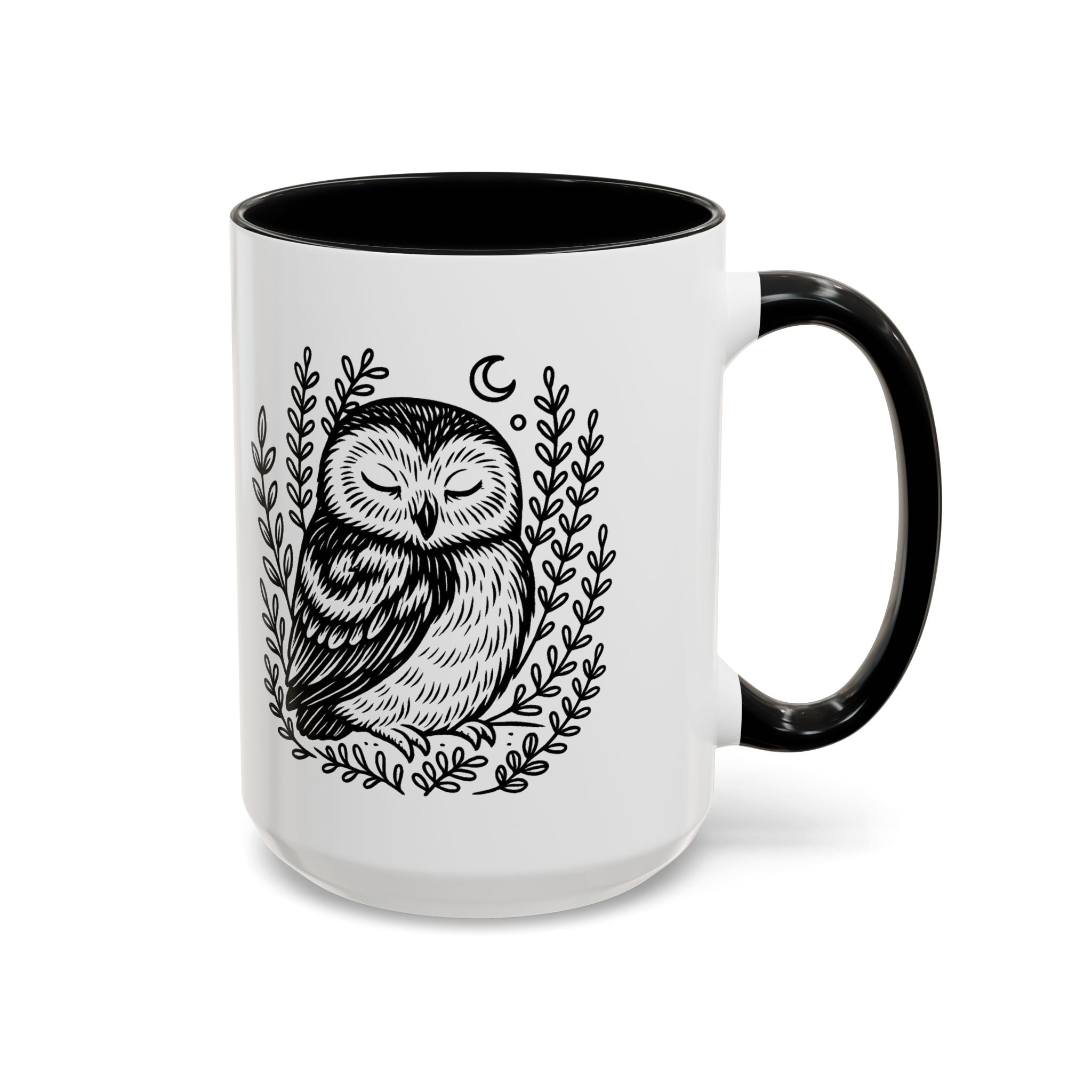 Owl - Accent Ceramic Mug