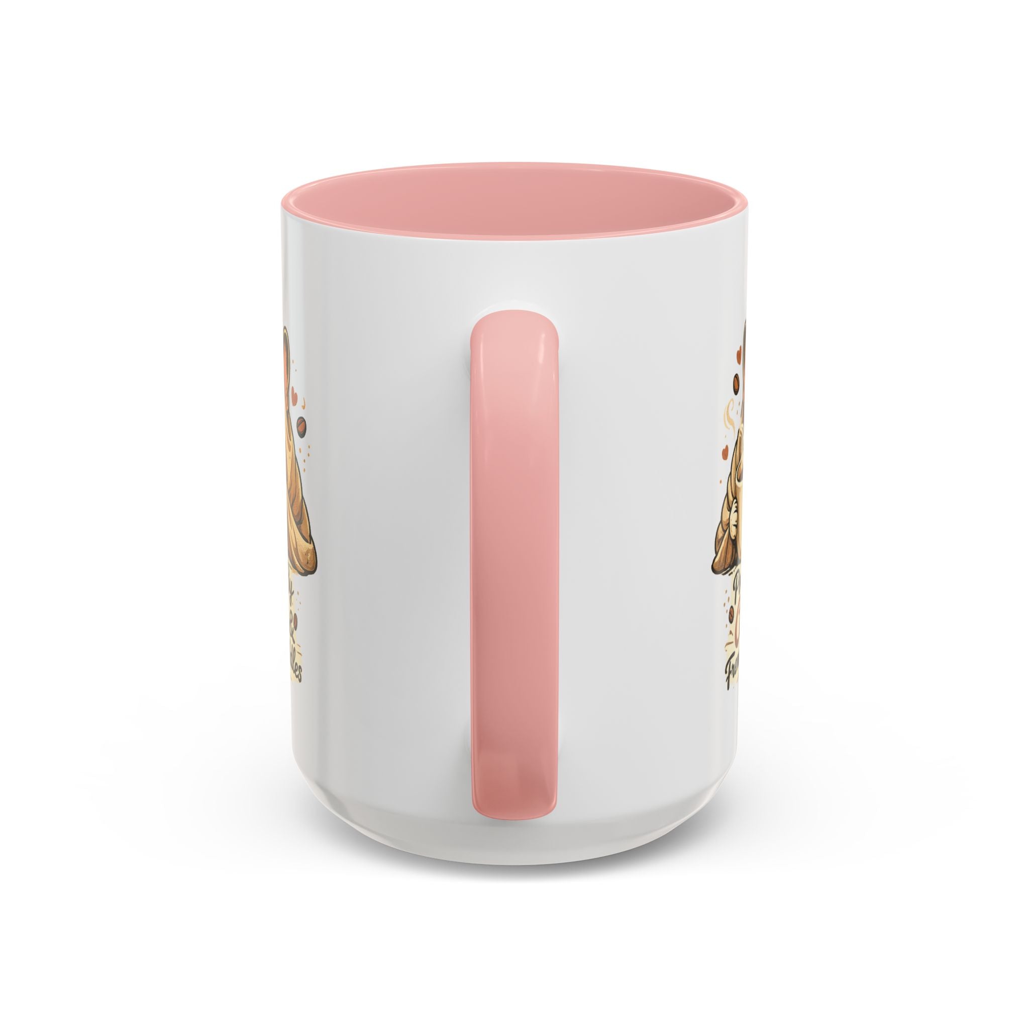 Powered By Coffee & Frenchie Cuddles - Accent Ceramic Mug