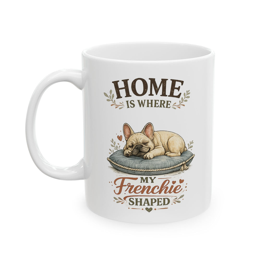 Home is Where My Frenchie Shaped