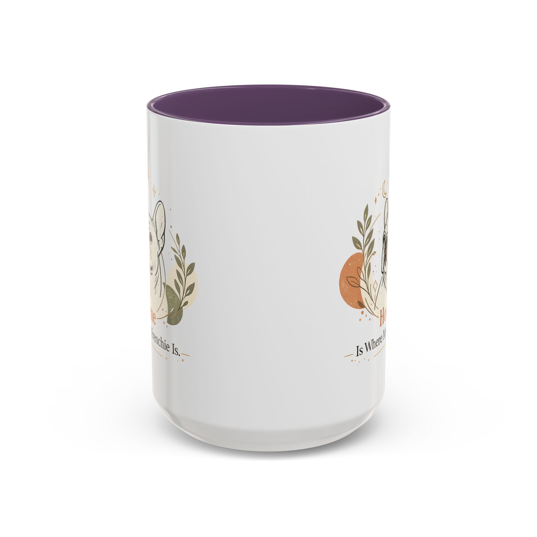 Home Is Where My Frenchie Is - Accent Ceramic Mug