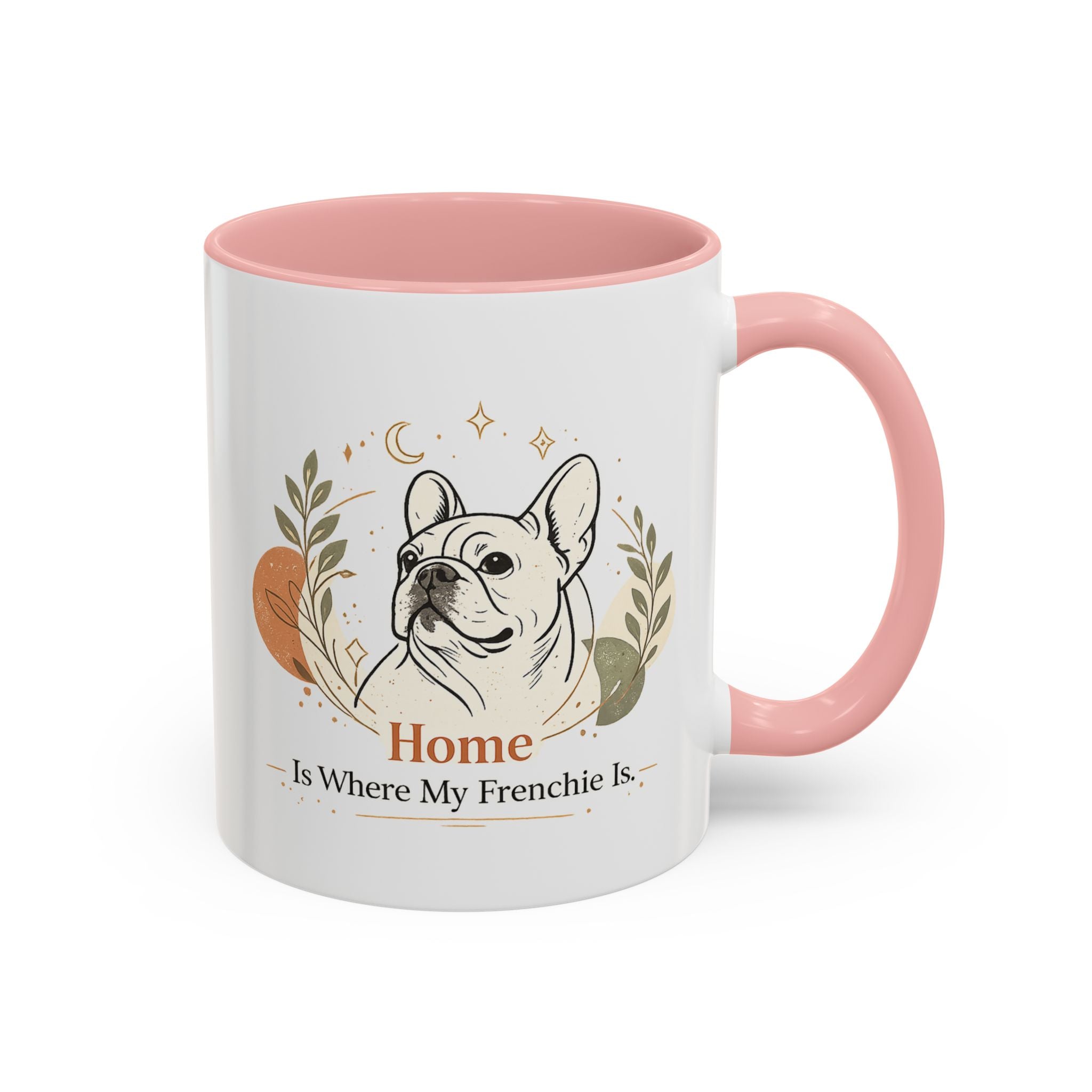 Home Is Where My Frenchie Is - Accent Ceramic Mug