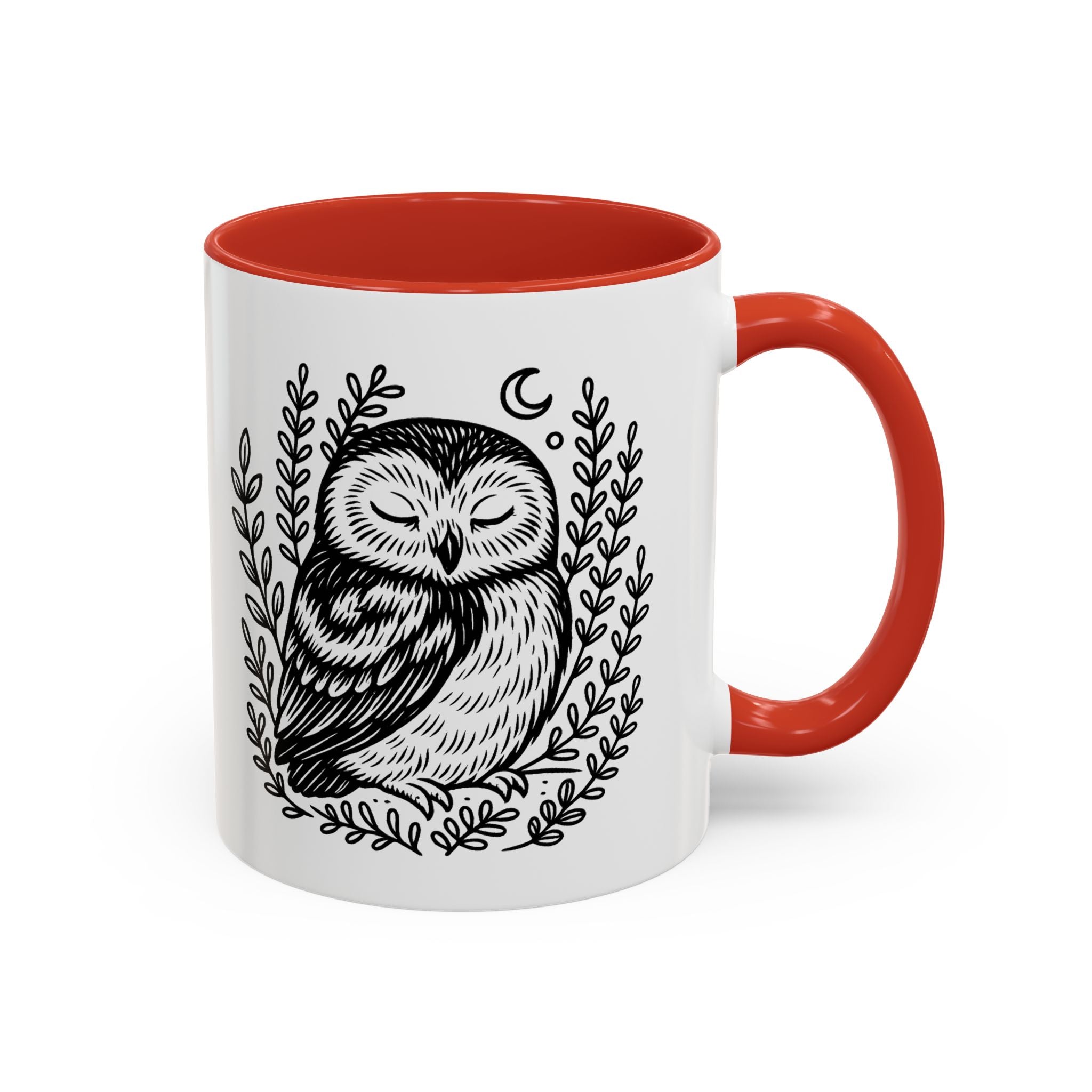 Owl - Accent Ceramic Mug