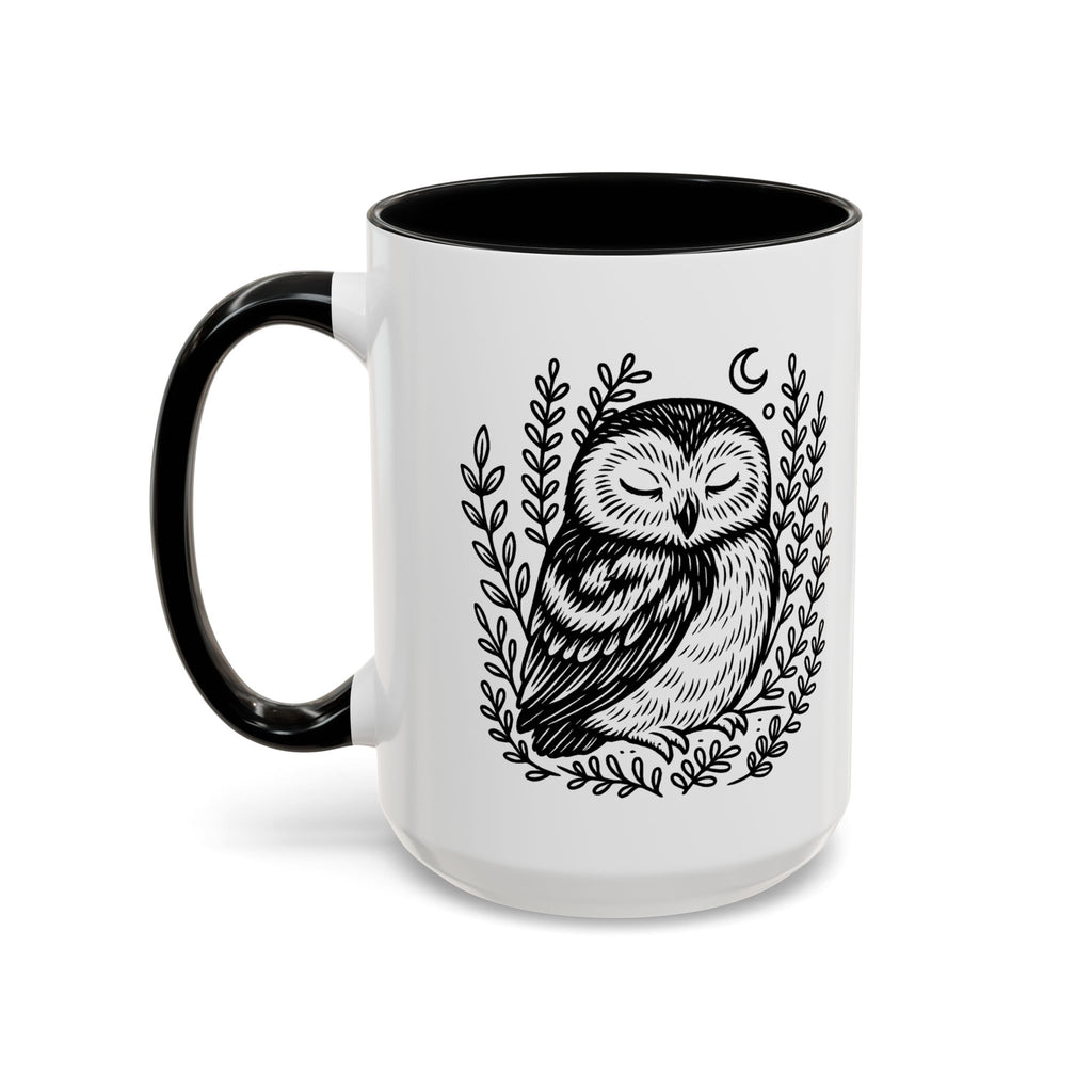 Owl - Accent Ceramic Mug